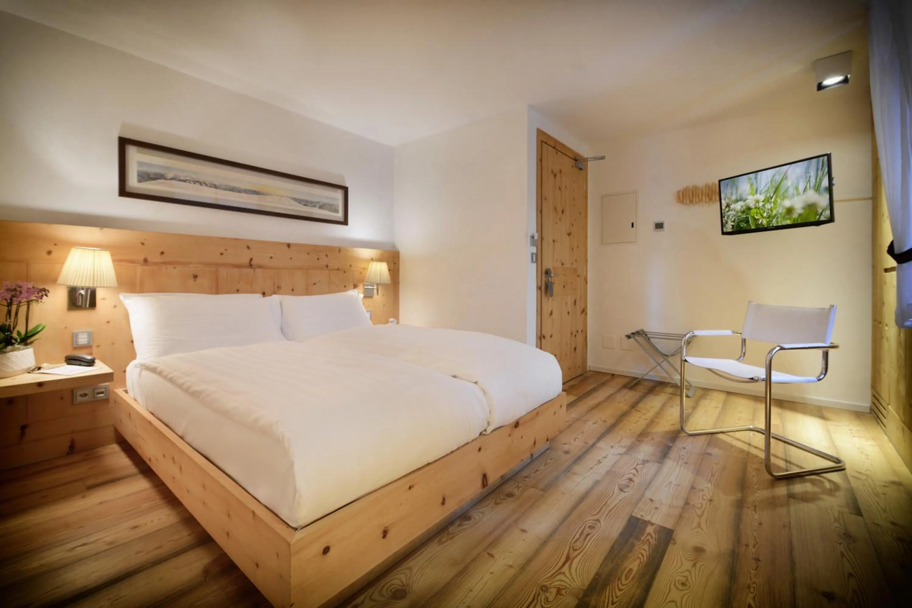 TV and multimedia, Bed in Chesa Stuva Colani