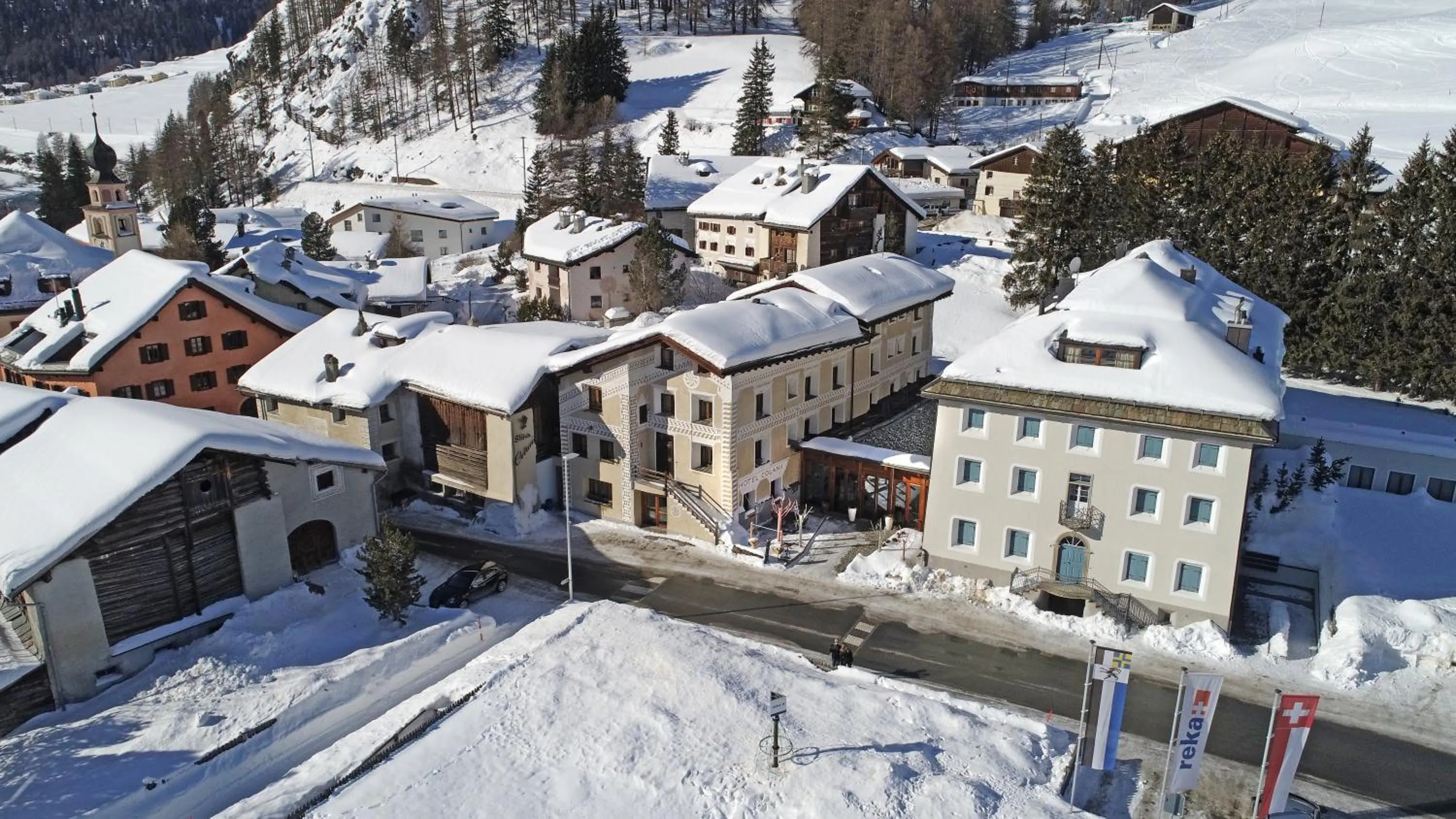 Property building in Chesa Stuva Colani