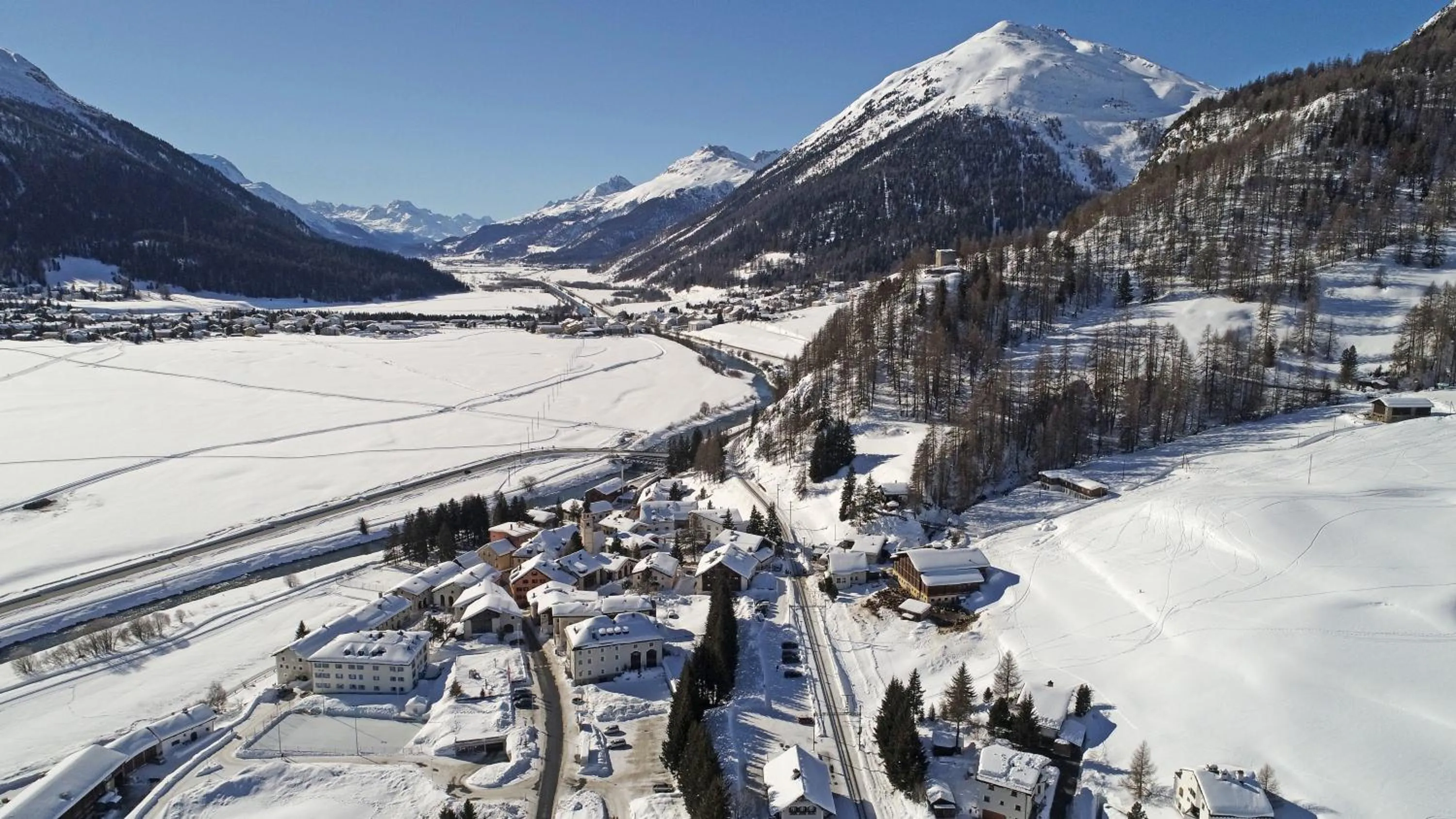 Natural landscape in Chesa Stuva Colani