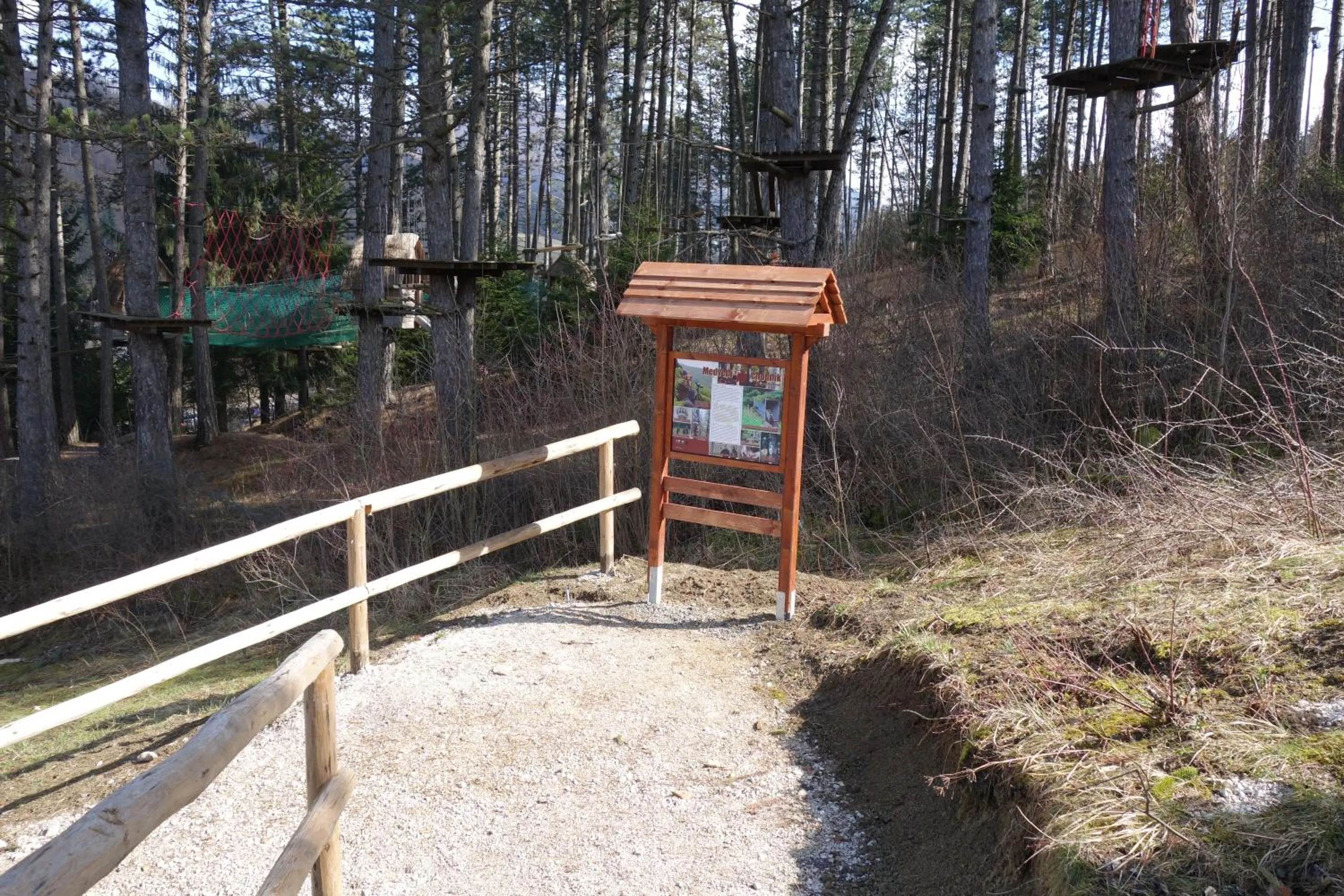 Children play ground in Drevenica pod smrekom