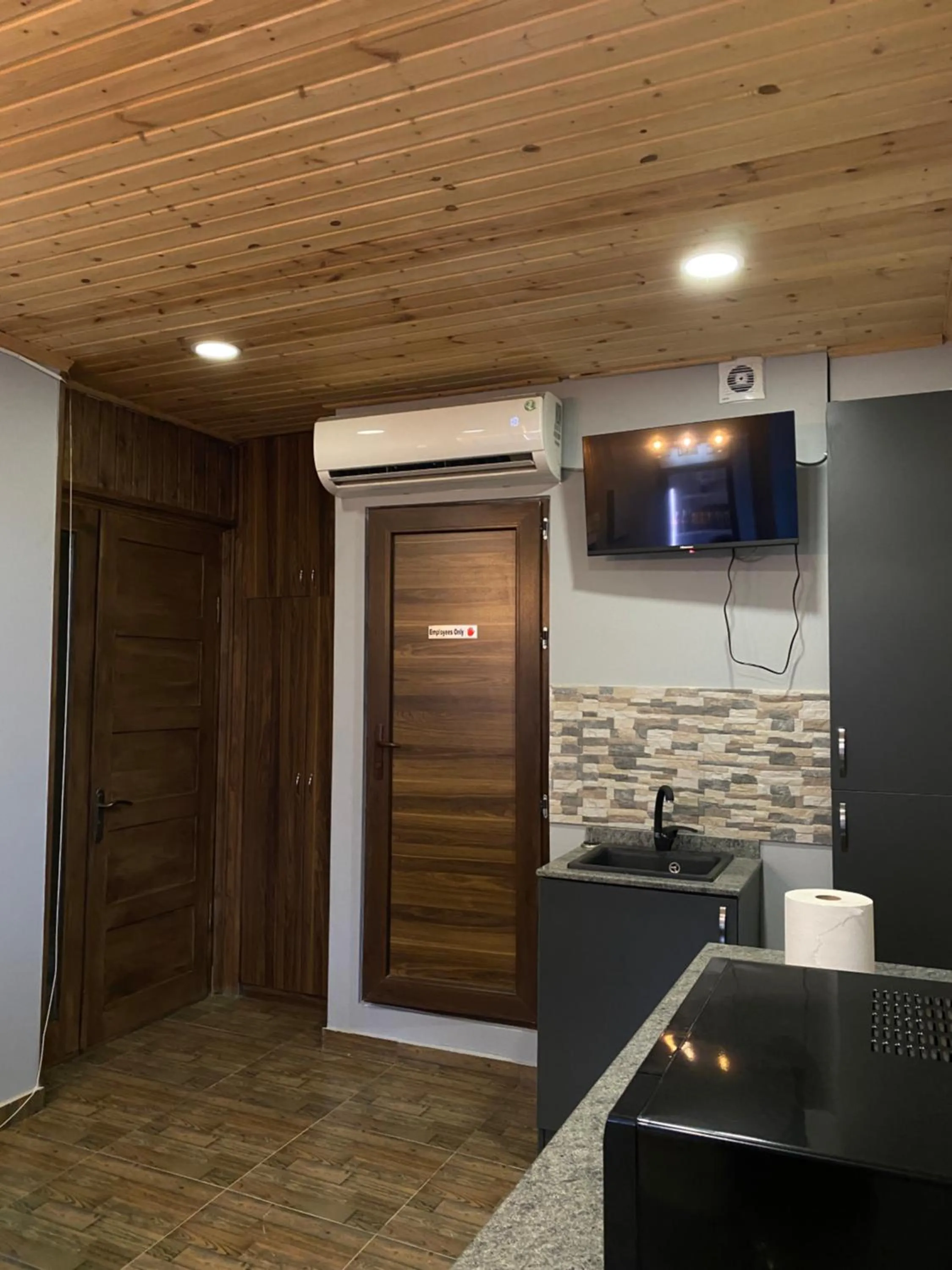 Communal lounge/ TV room in tbilicity hotel