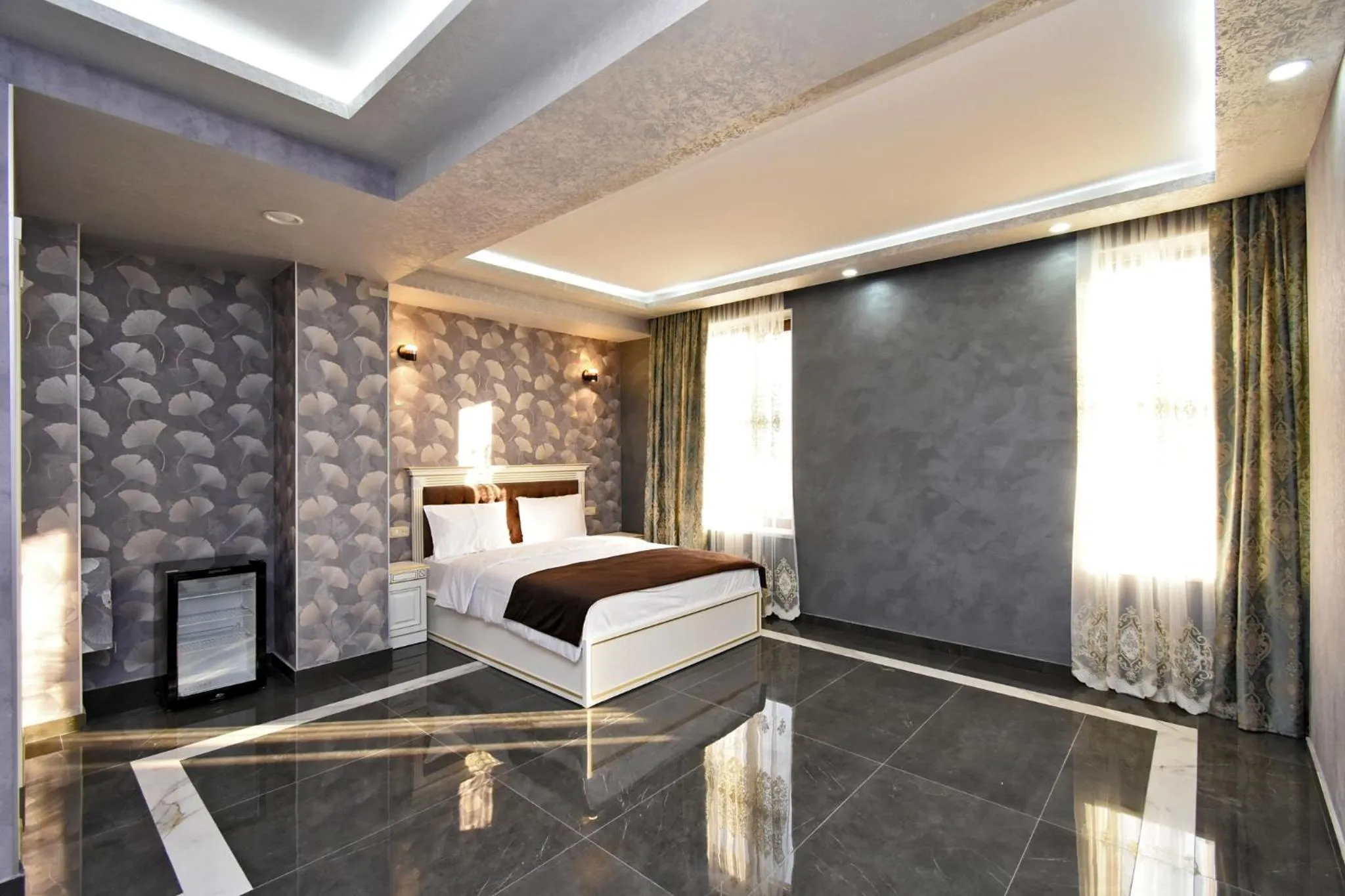 Living room, Bed in Macao Hotel