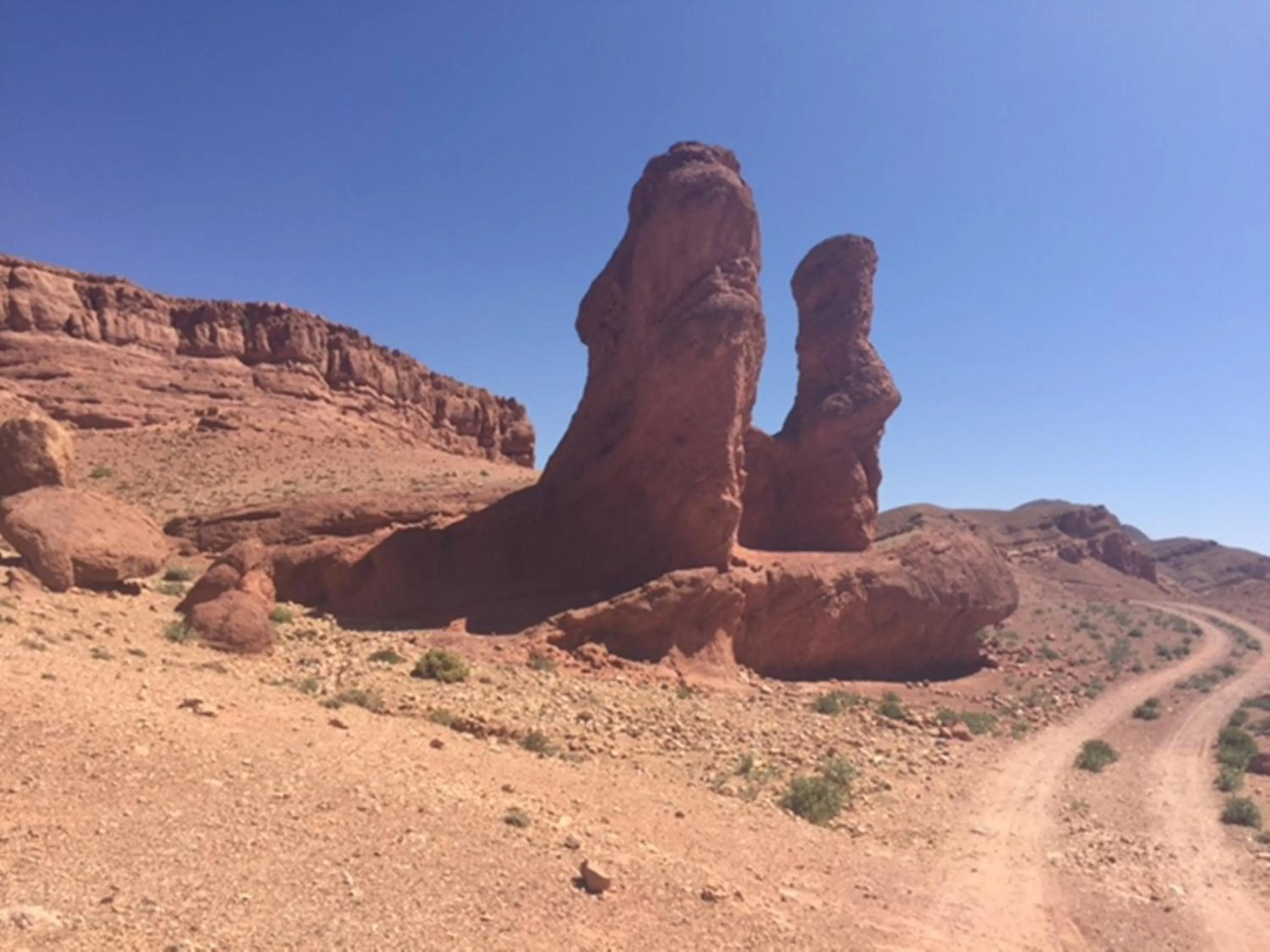 Natural landscape in Casbah d'hôte La Jeanne Tourisme Ecologique