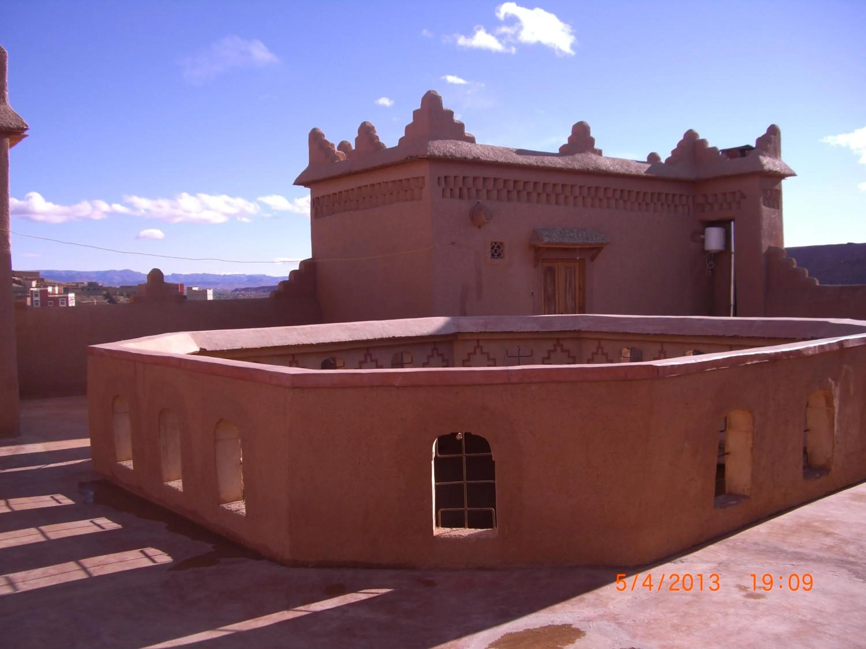 Balcony/Terrace in Casbah d'hôte La Jeanne Tourisme Ecologique