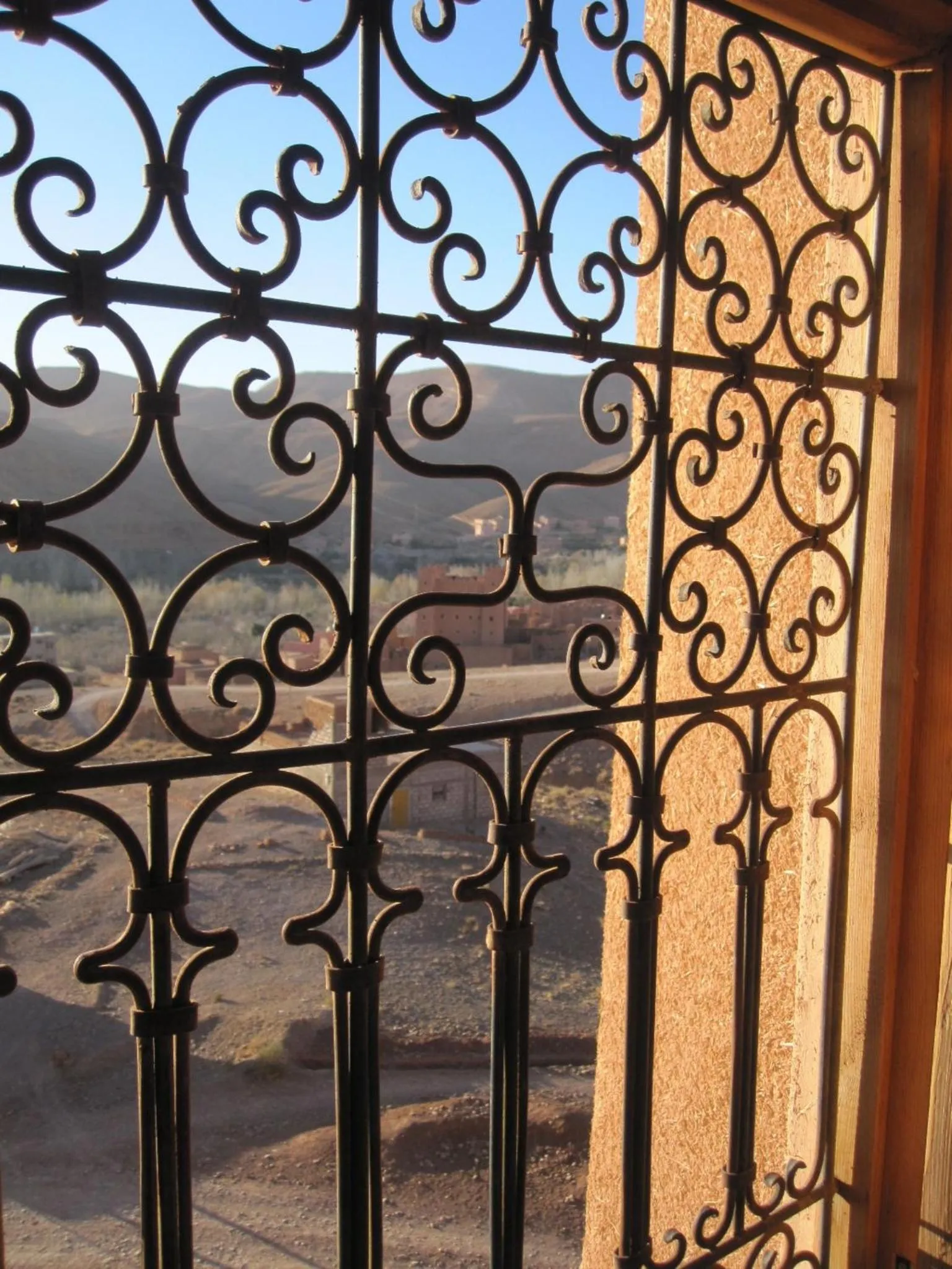 Decorative detail in Casbah d'hôte La Jeanne Tourisme Ecologique