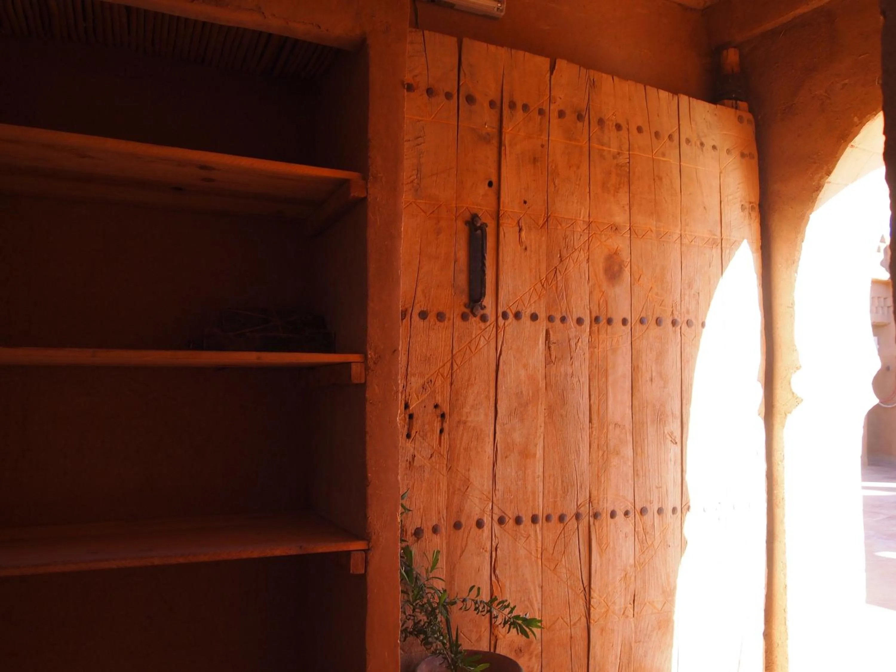 Decorative detail in Casbah d'hôte La Jeanne Tourisme Ecologique