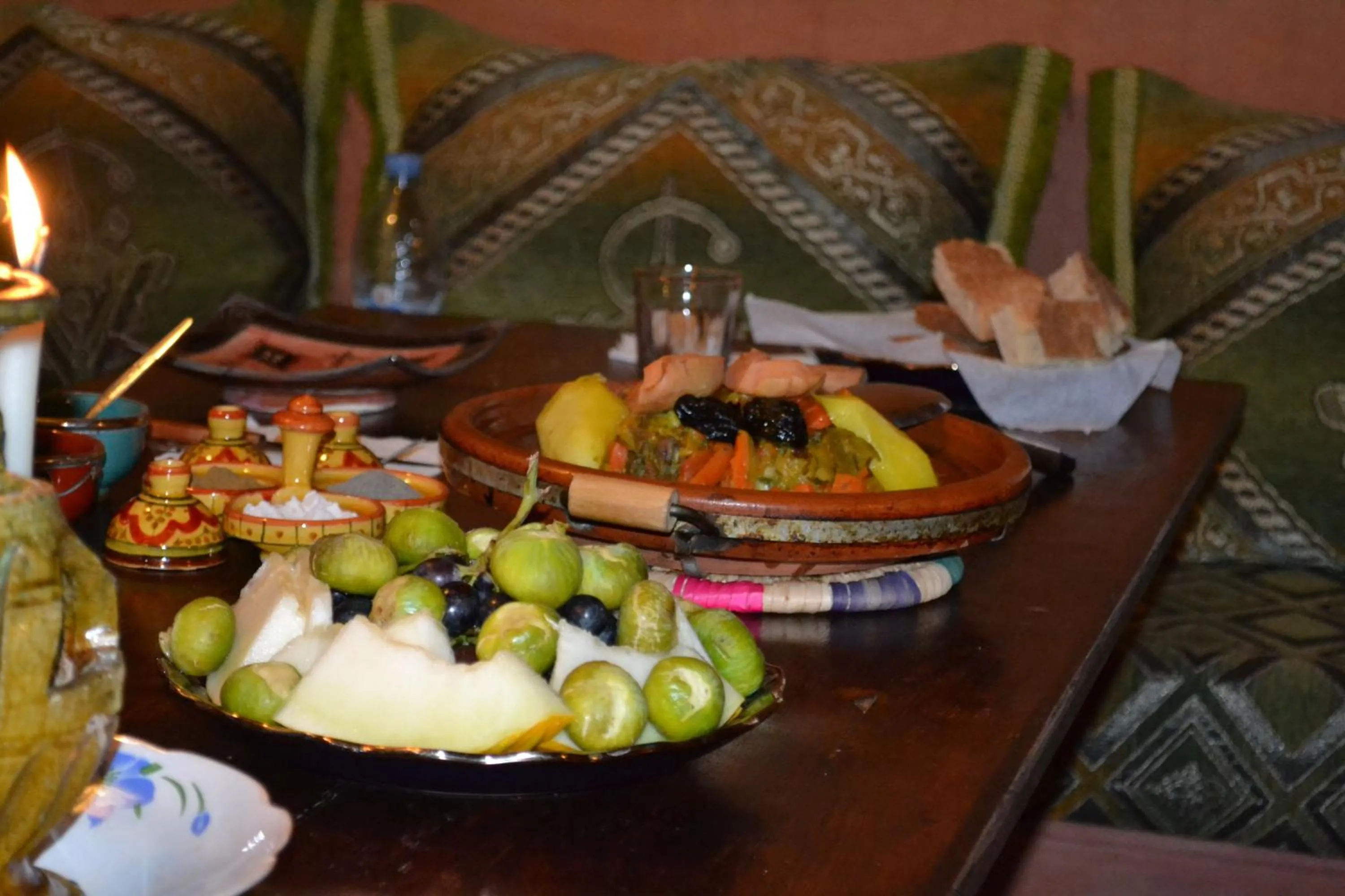 Food close-up in Casbah d'hôte La Jeanne Tourisme Ecologique