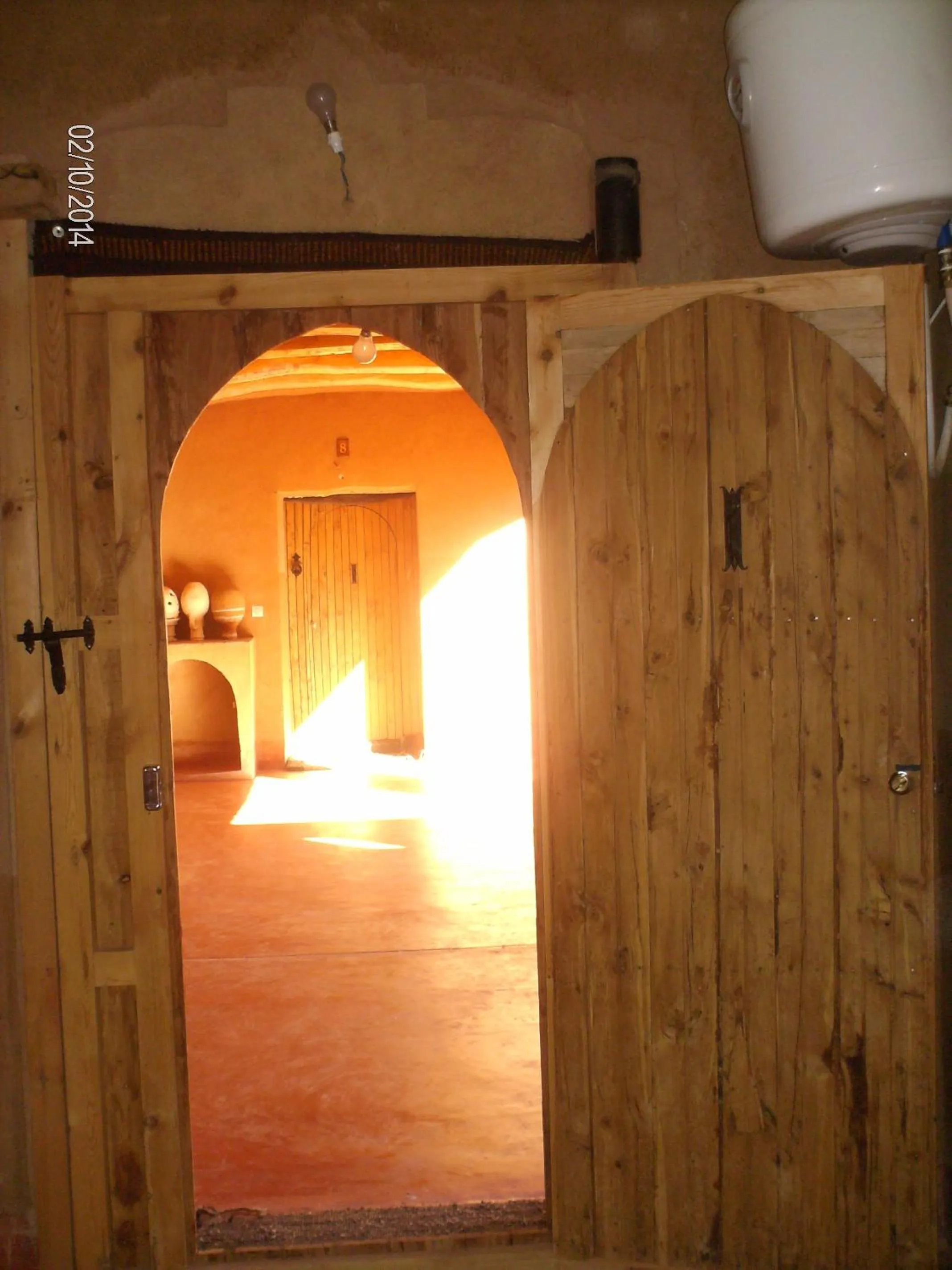 Decorative detail in Casbah d'hôte La Jeanne Tourisme Ecologique