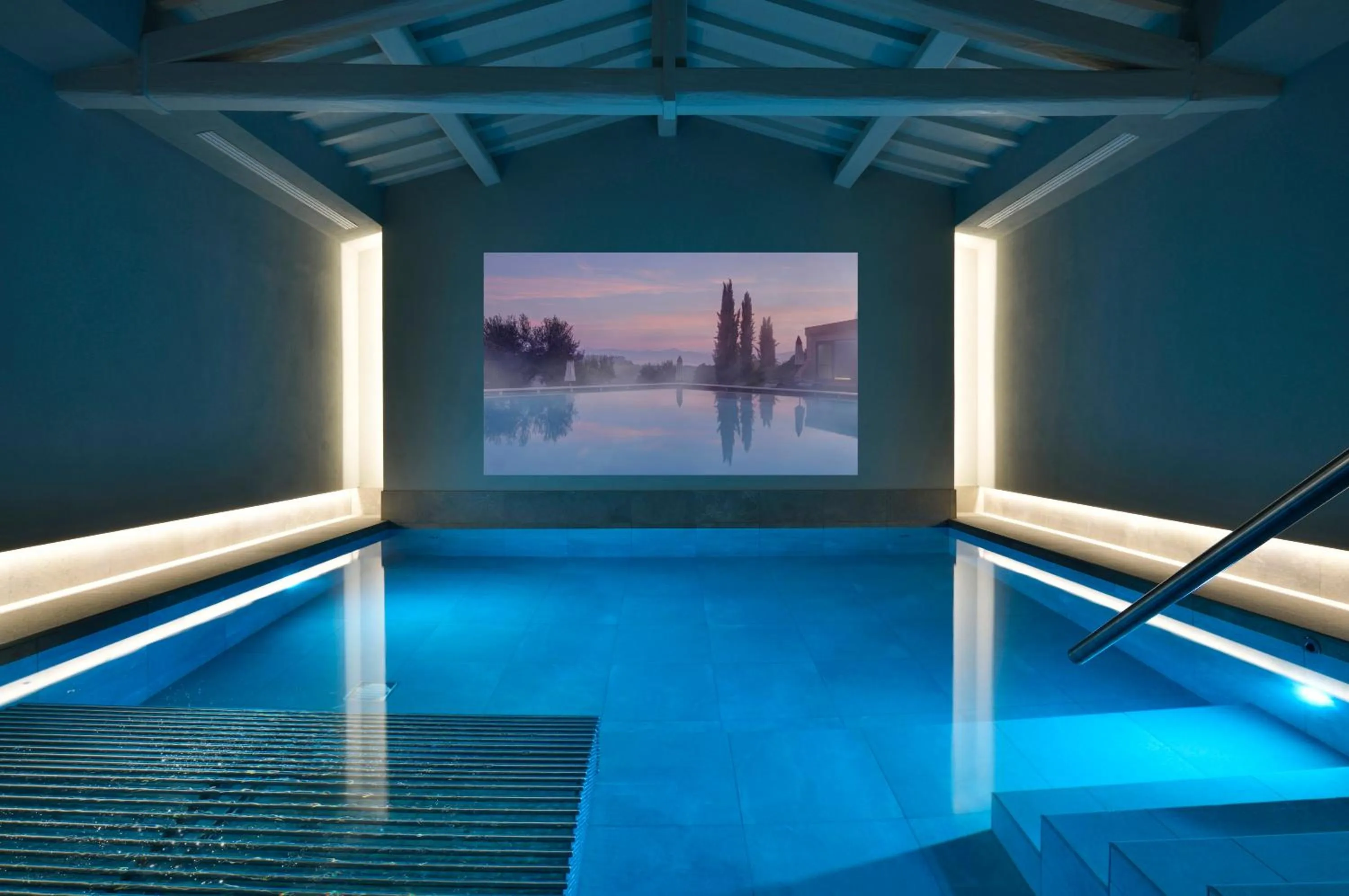 Pool view in Borgobrufa Spa Resort Adults Only