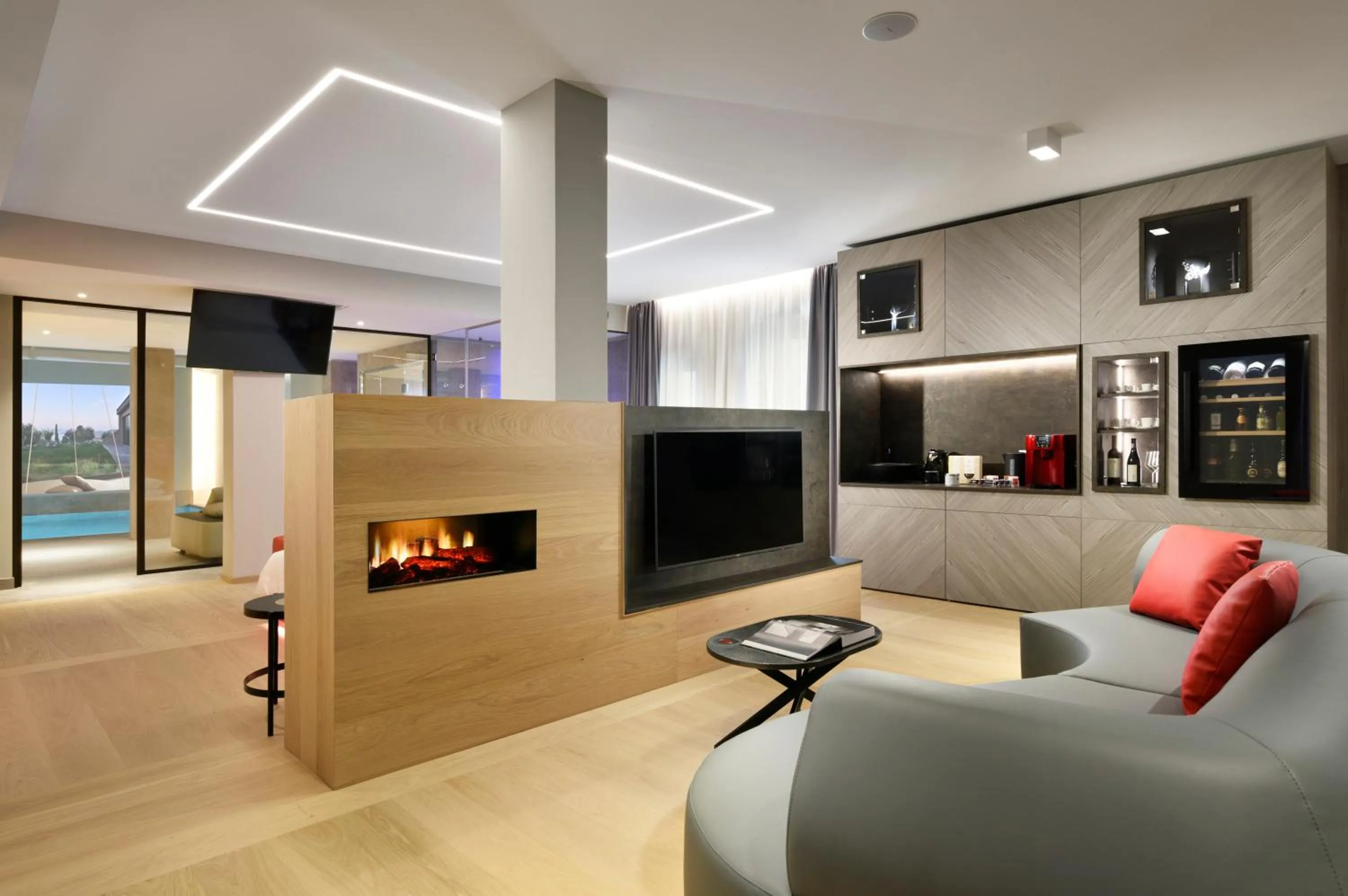 Living room in Borgobrufa Spa Resort Adults Only