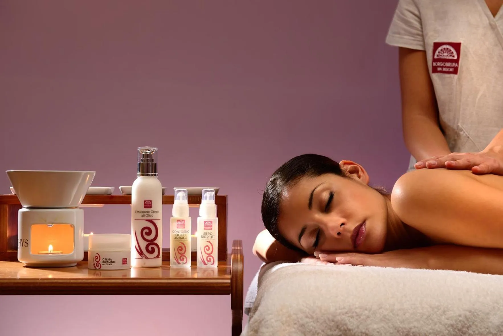 Massage in Borgobrufa Spa Resort Adults Only