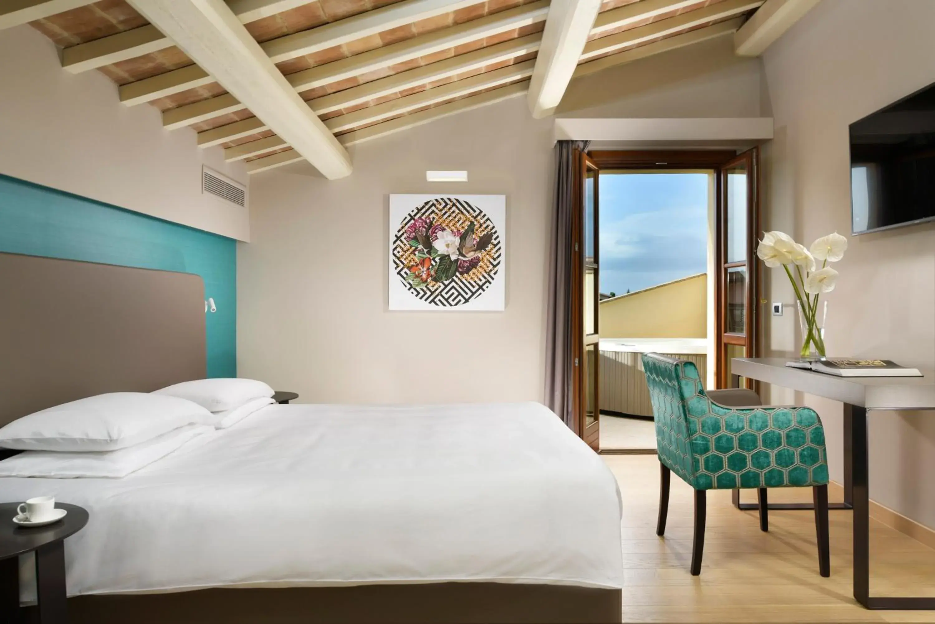 Photo of the whole room, Bed in Borgobrufa Spa Resort Adults Only Photo of the whole room, Bed in Borgobrufa Spa Resort Adults Only