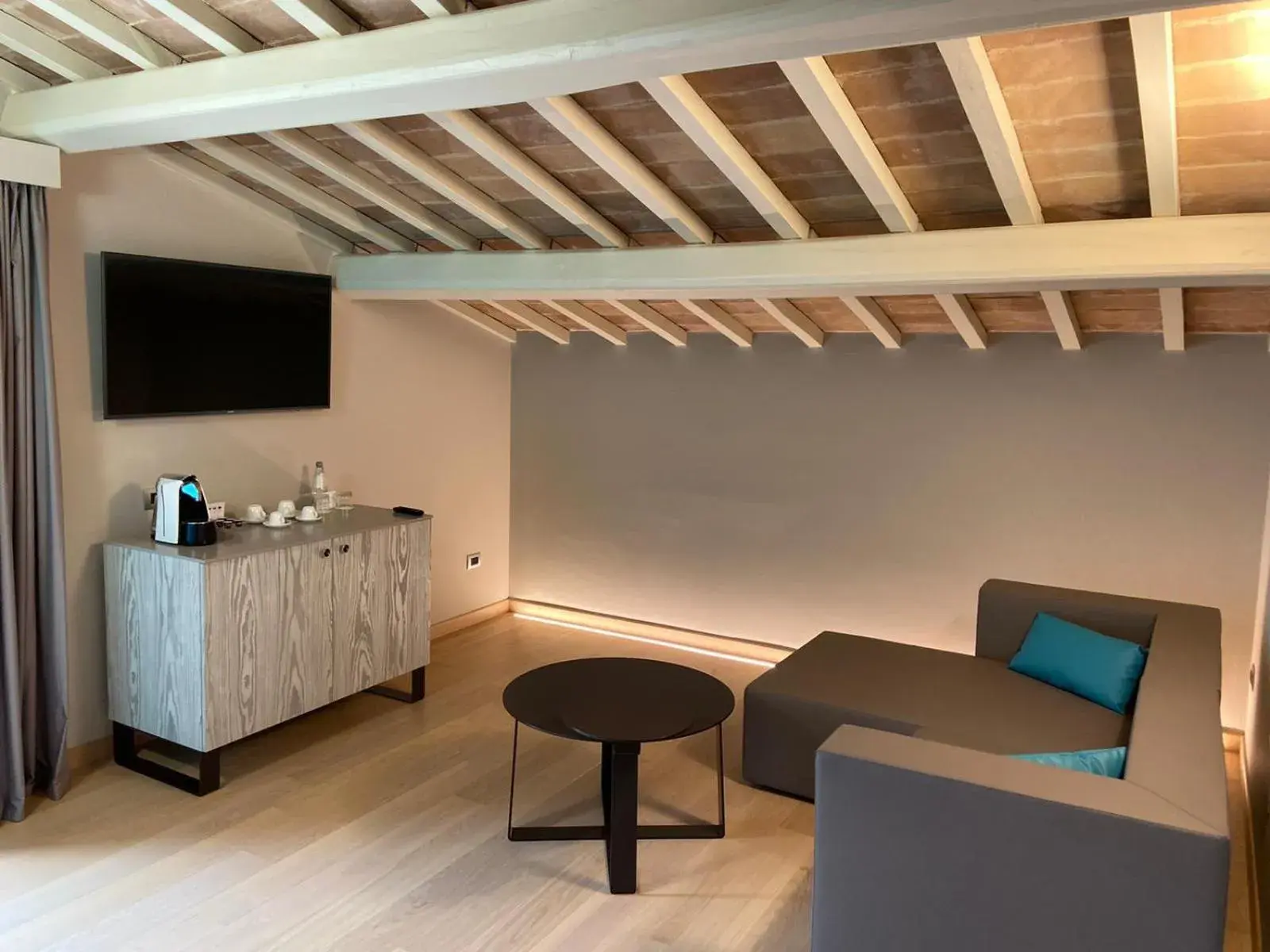 Living room in Borgobrufa Spa Resort Adults Only Living room in Borgobrufa Spa Resort Adults Only