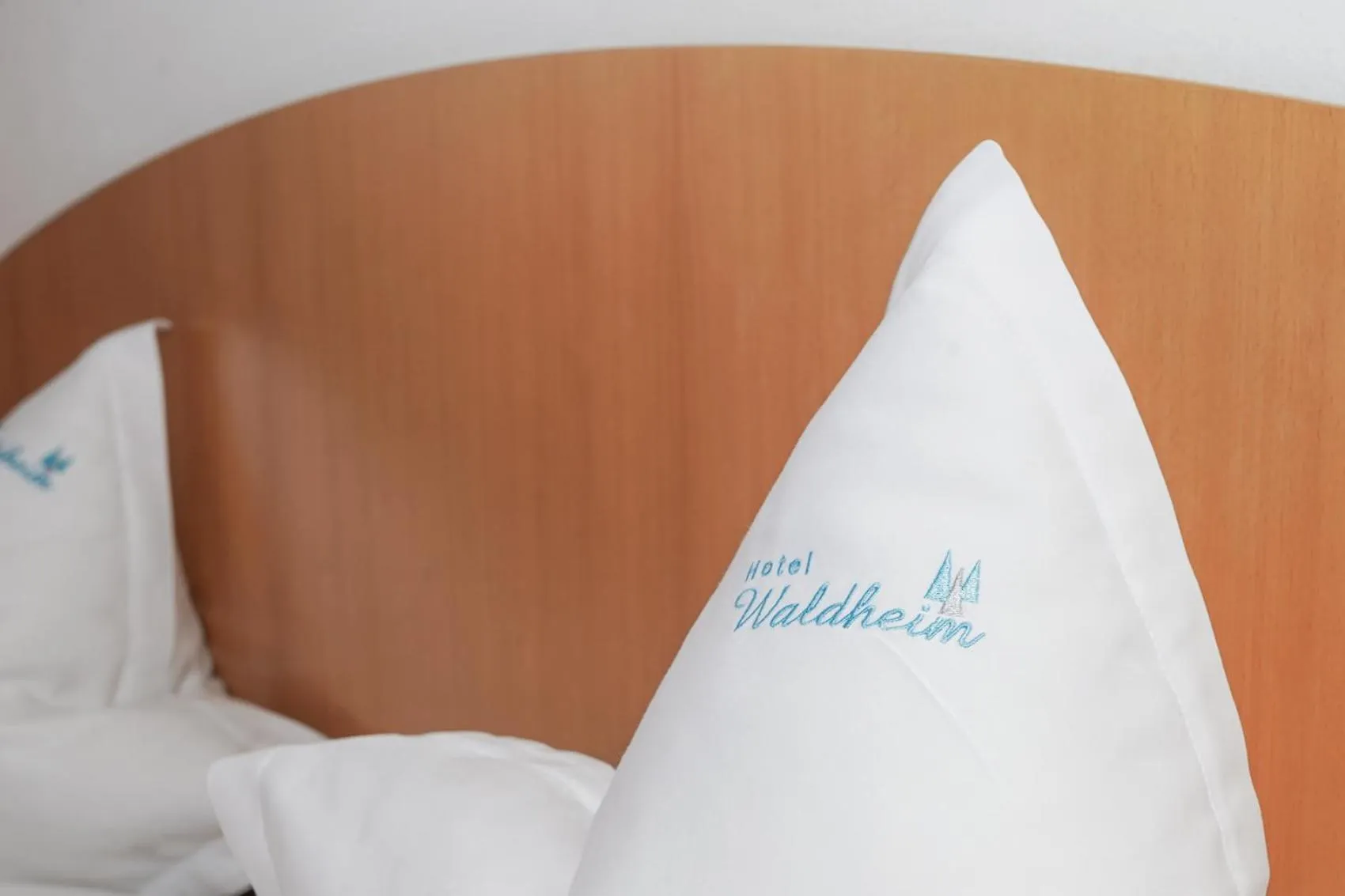 Decorative detail, Bed in Hotel Waldheim