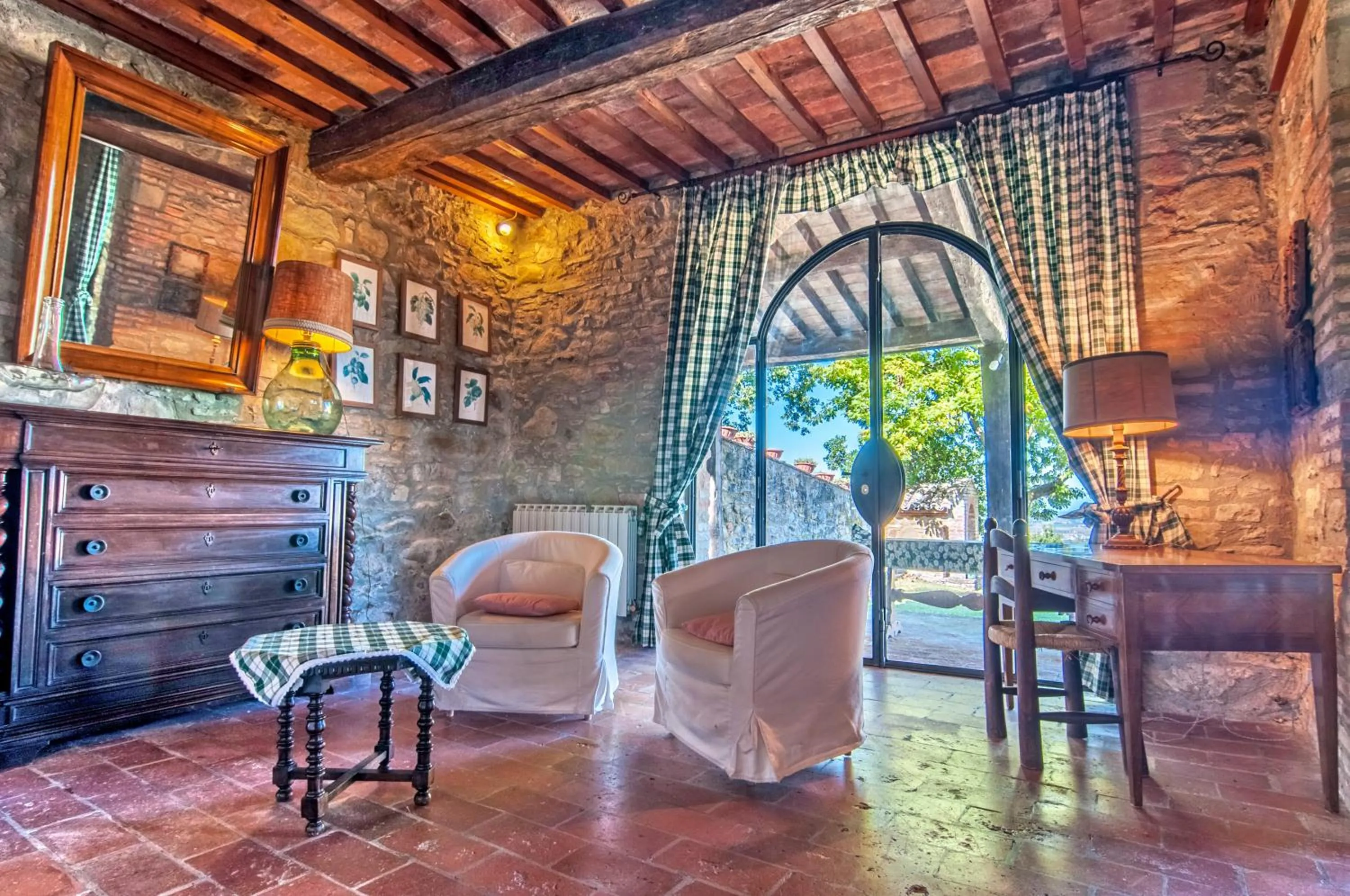 Seating area in Agriturismo I Frati