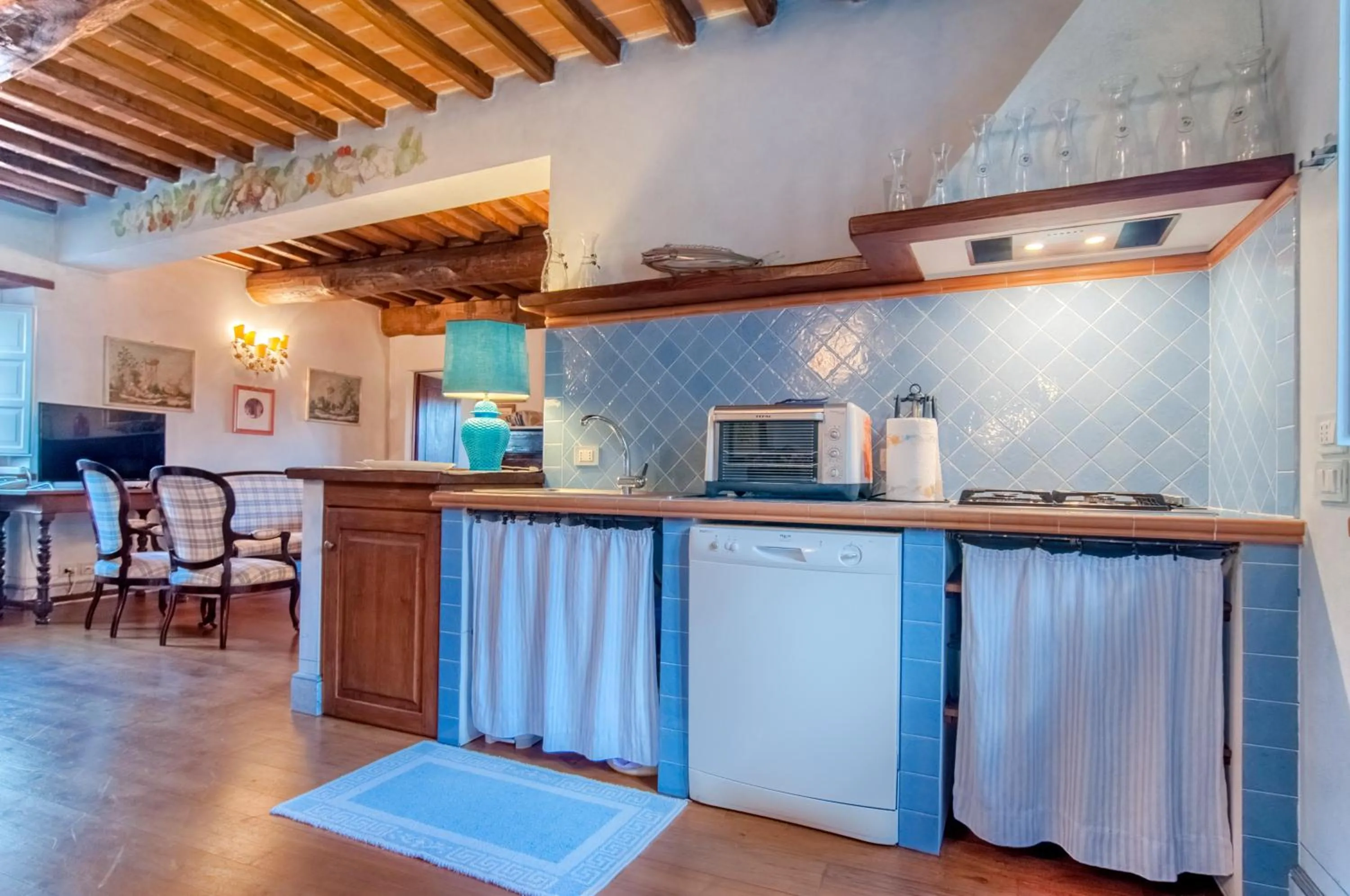Kitchen or kitchenette in Agriturismo I Frati