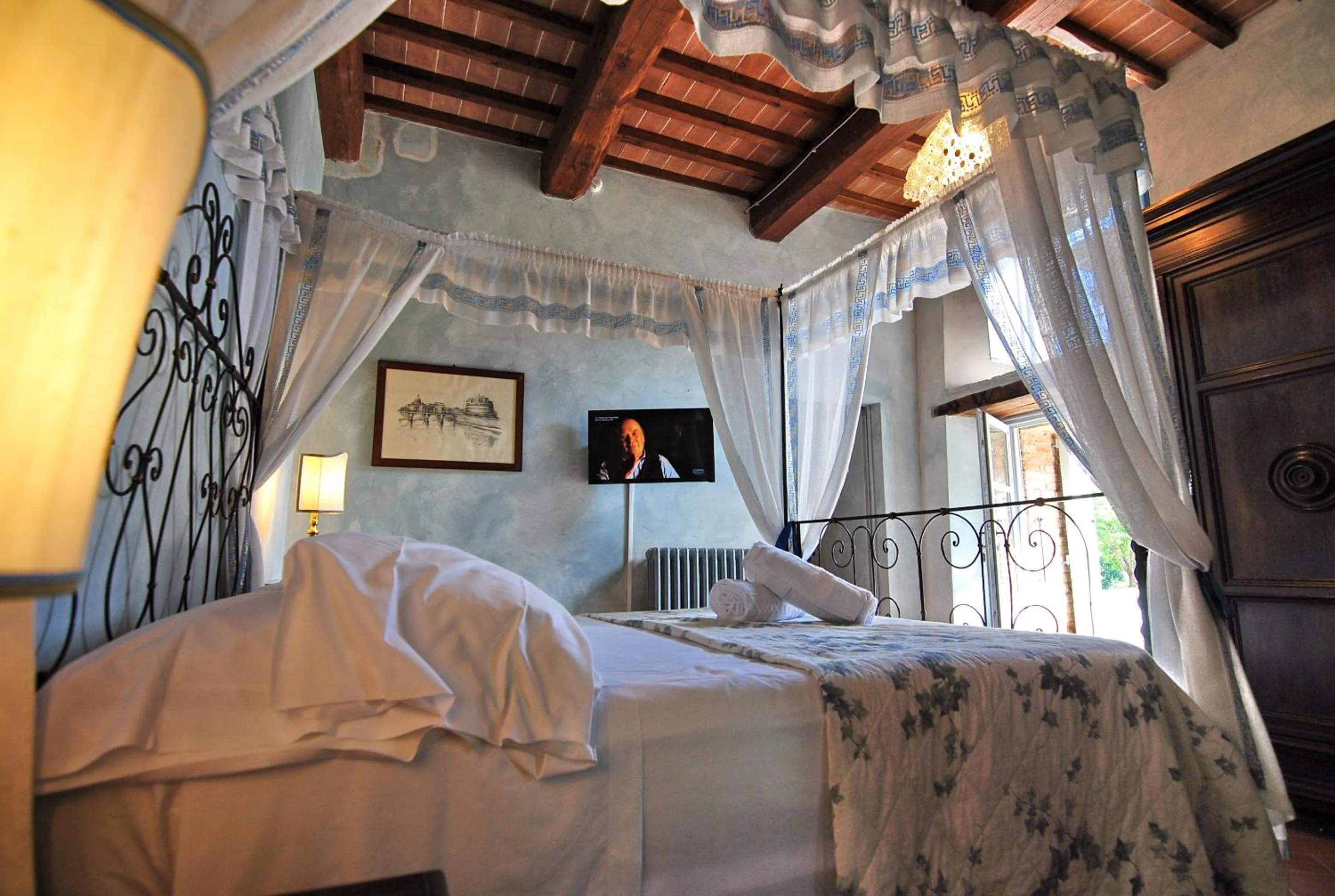 Bedroom, Bed in Agriturismo I Frati