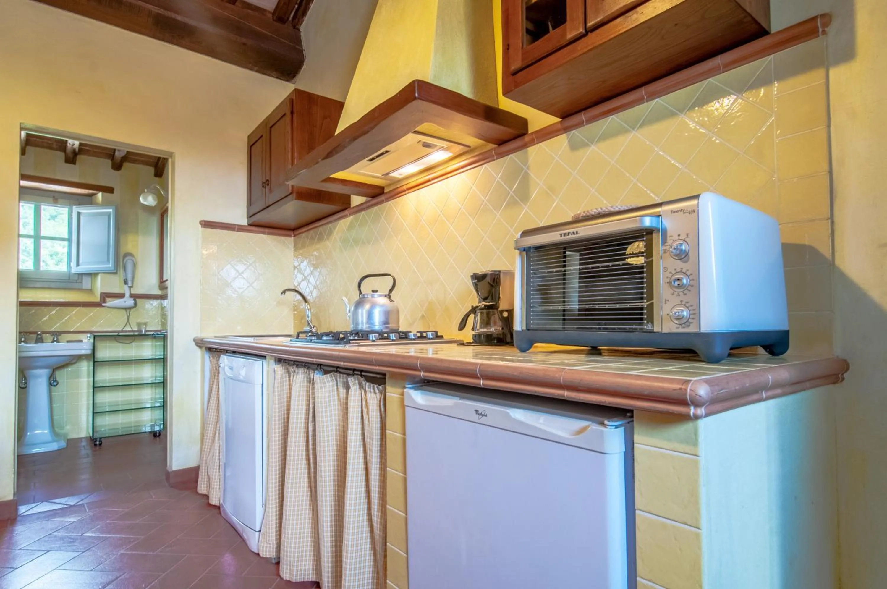 Kitchen or kitchenette in Agriturismo I Frati