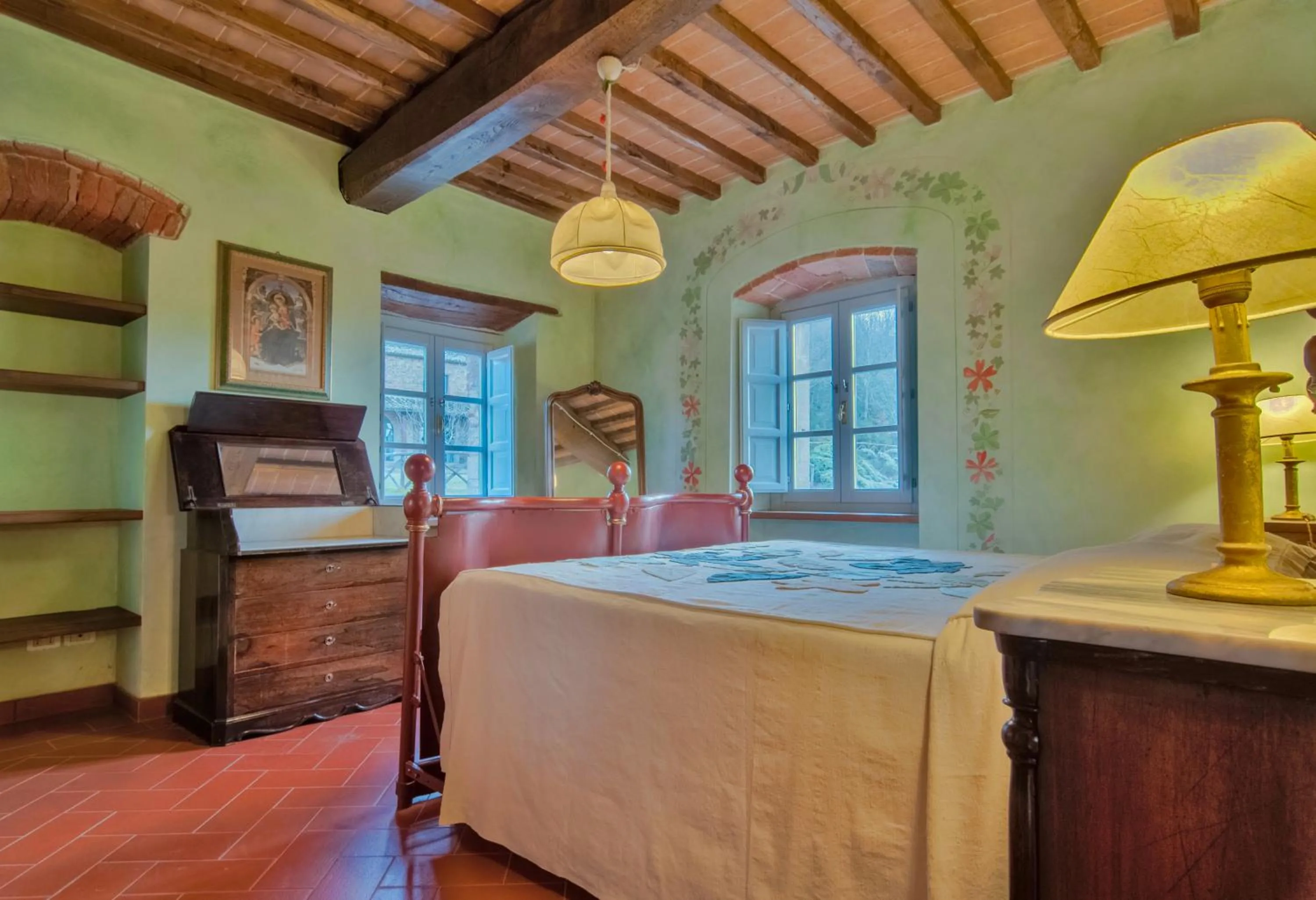 Bedroom, Bed in Agriturismo I Frati