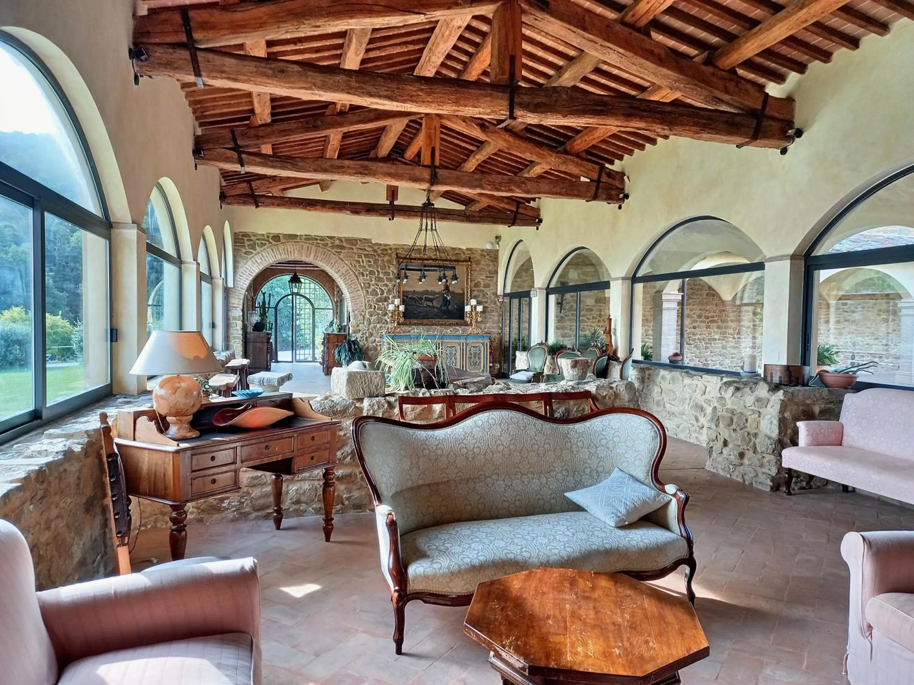 Communal lounge/ TV room in Agriturismo I Frati