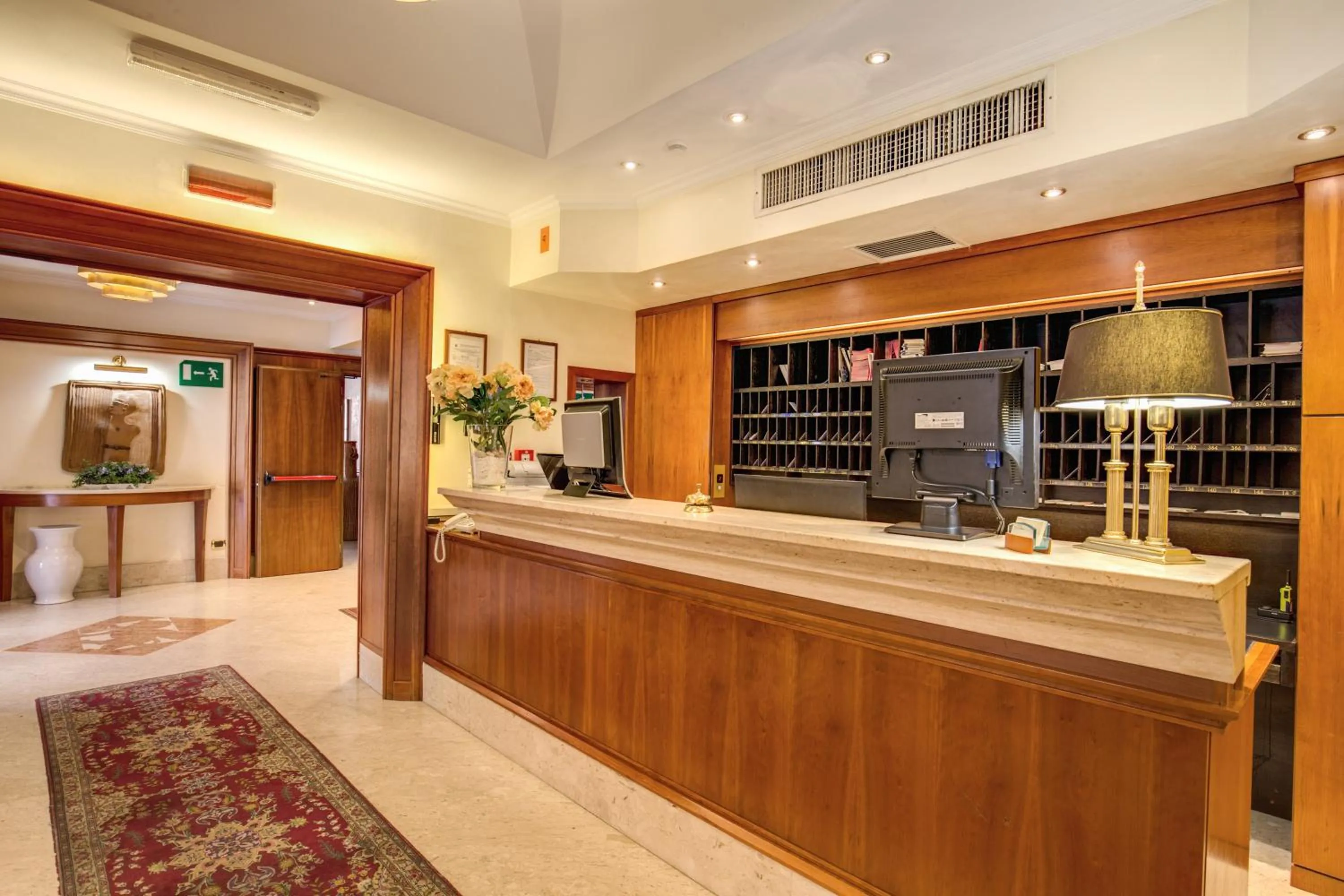 Lobby or reception in Hotel San Marco