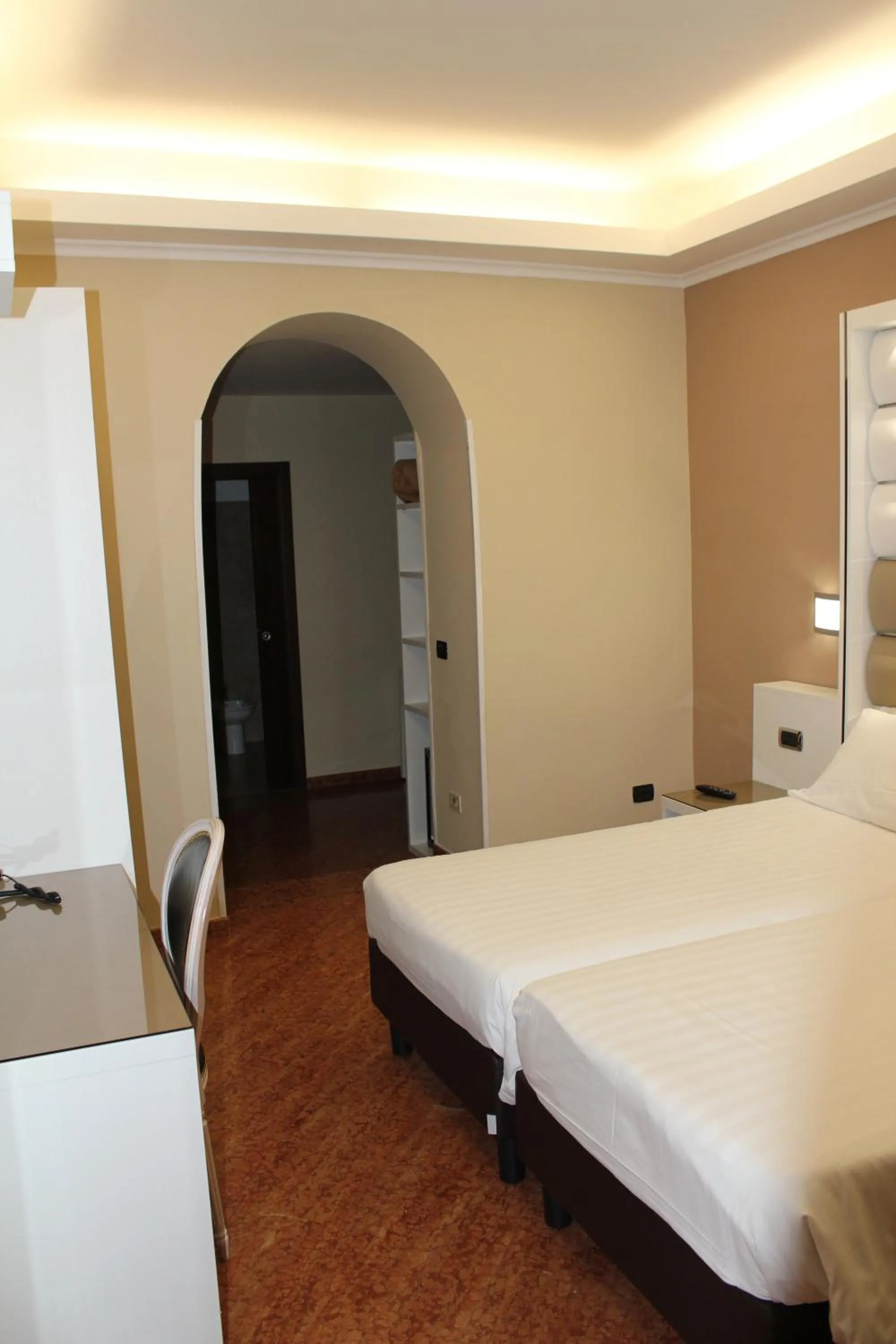 Bed in Hotel San Marco