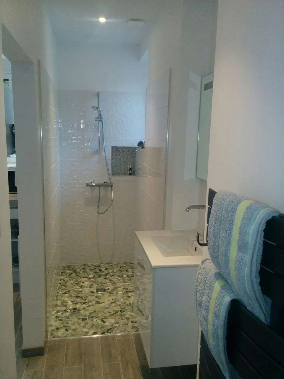 Bathroom in Chambres d'Hôtes de luxe Côté Parc-Côté Jardin avec parking privé gratuit