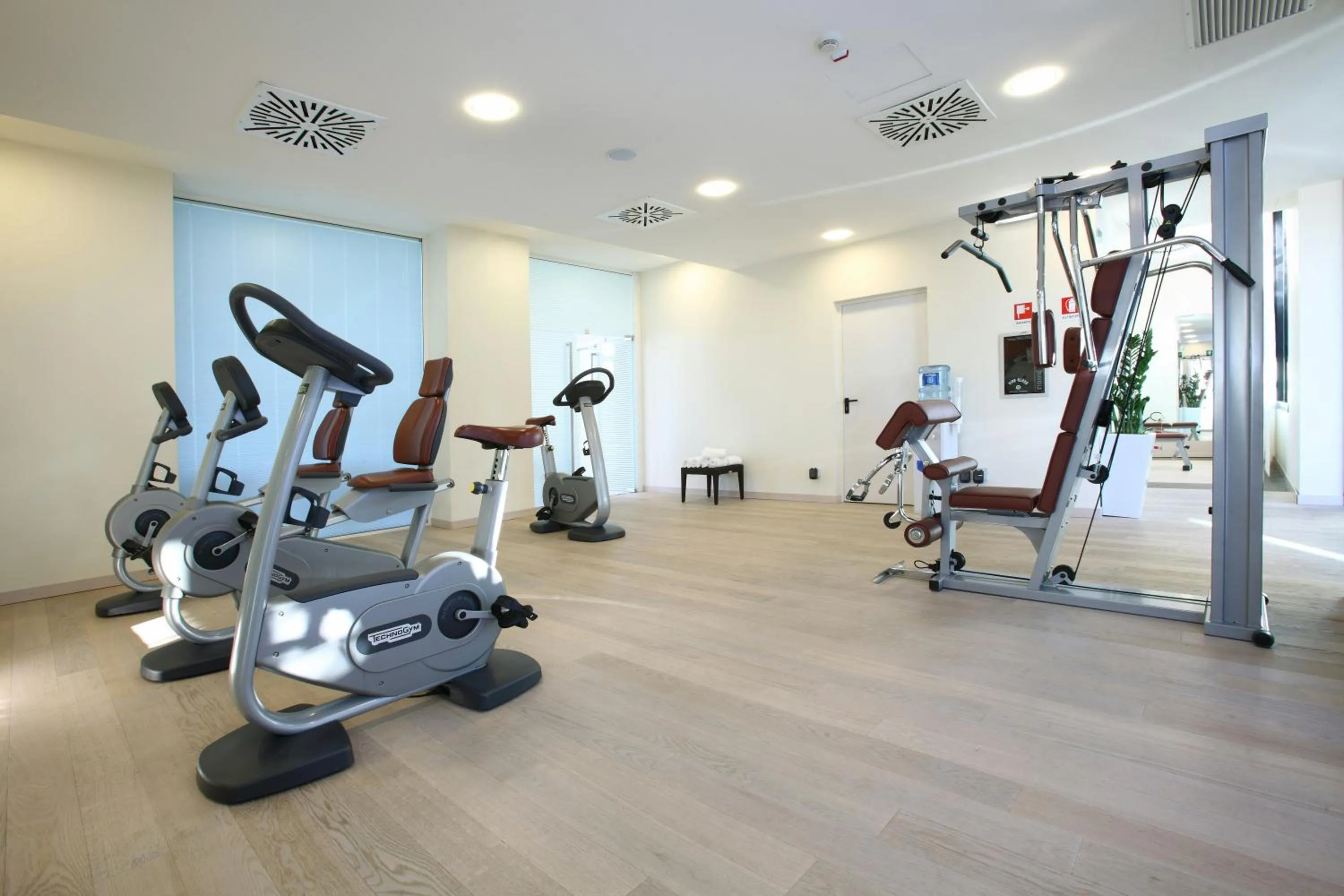 Fitness centre/facilities in Starhotels Grand Milan