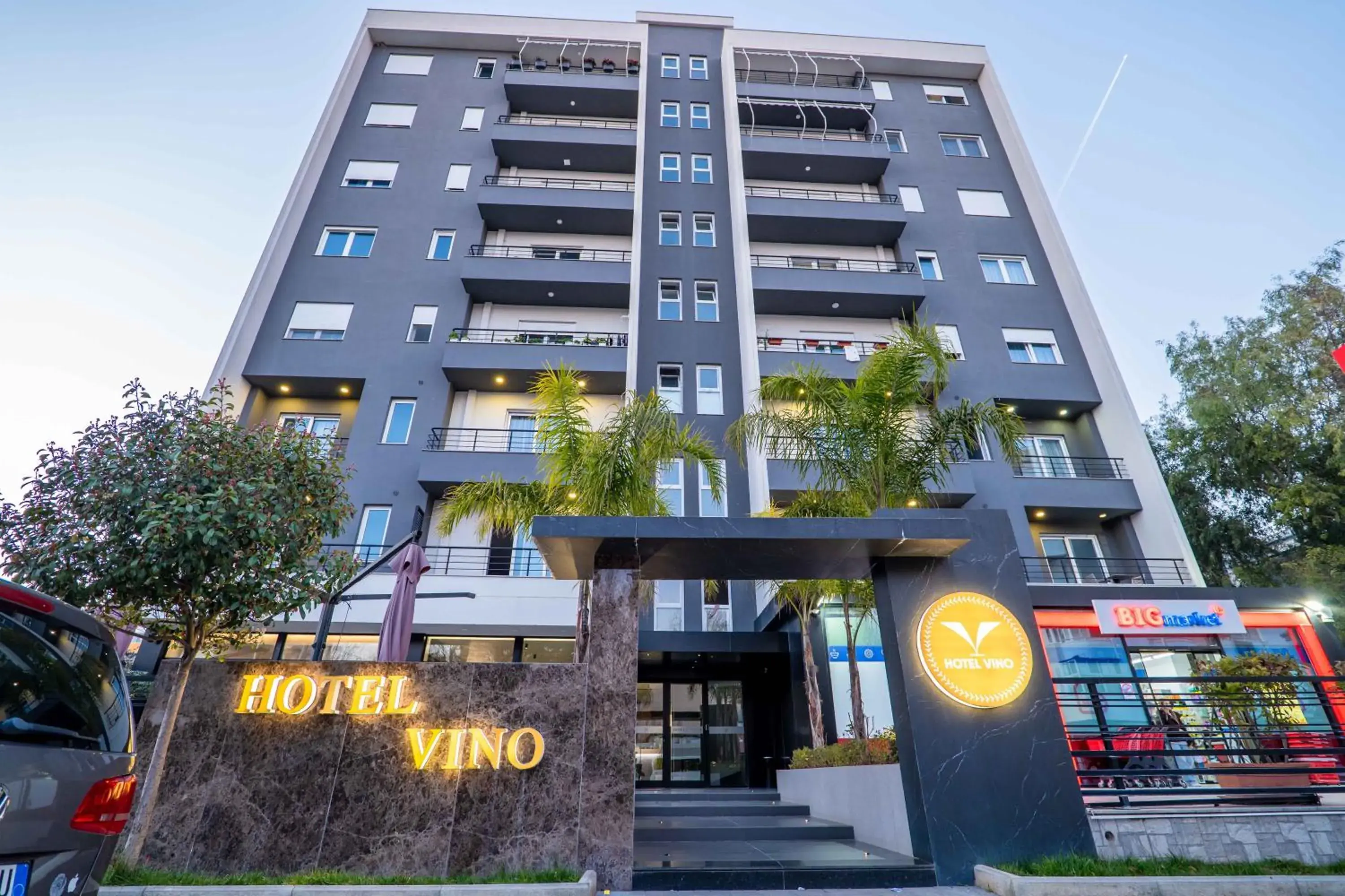 Property building in Hotel Vino Property building in Hotel Vino