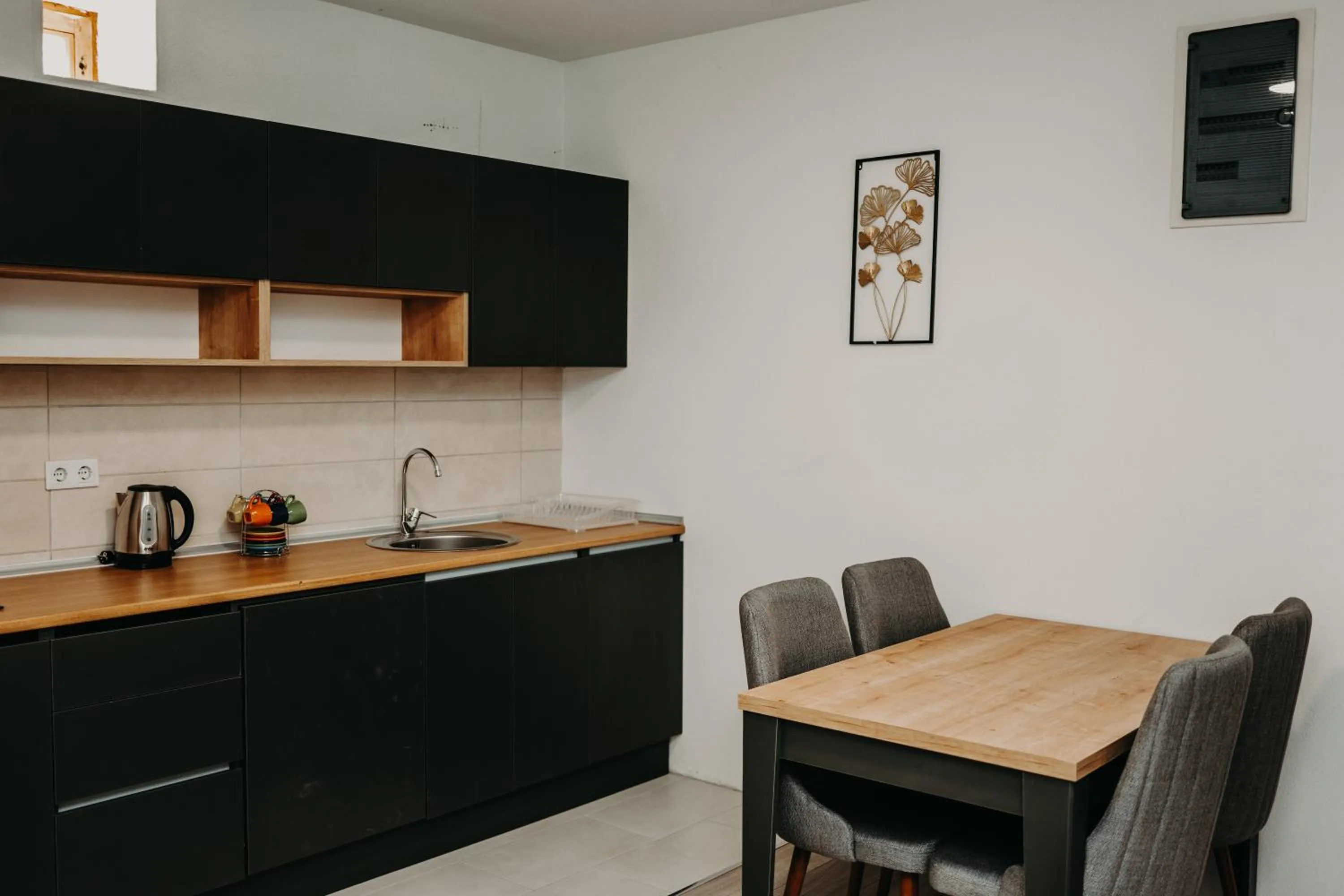 Kitchen or kitchenette in Hotel Noor Konjic