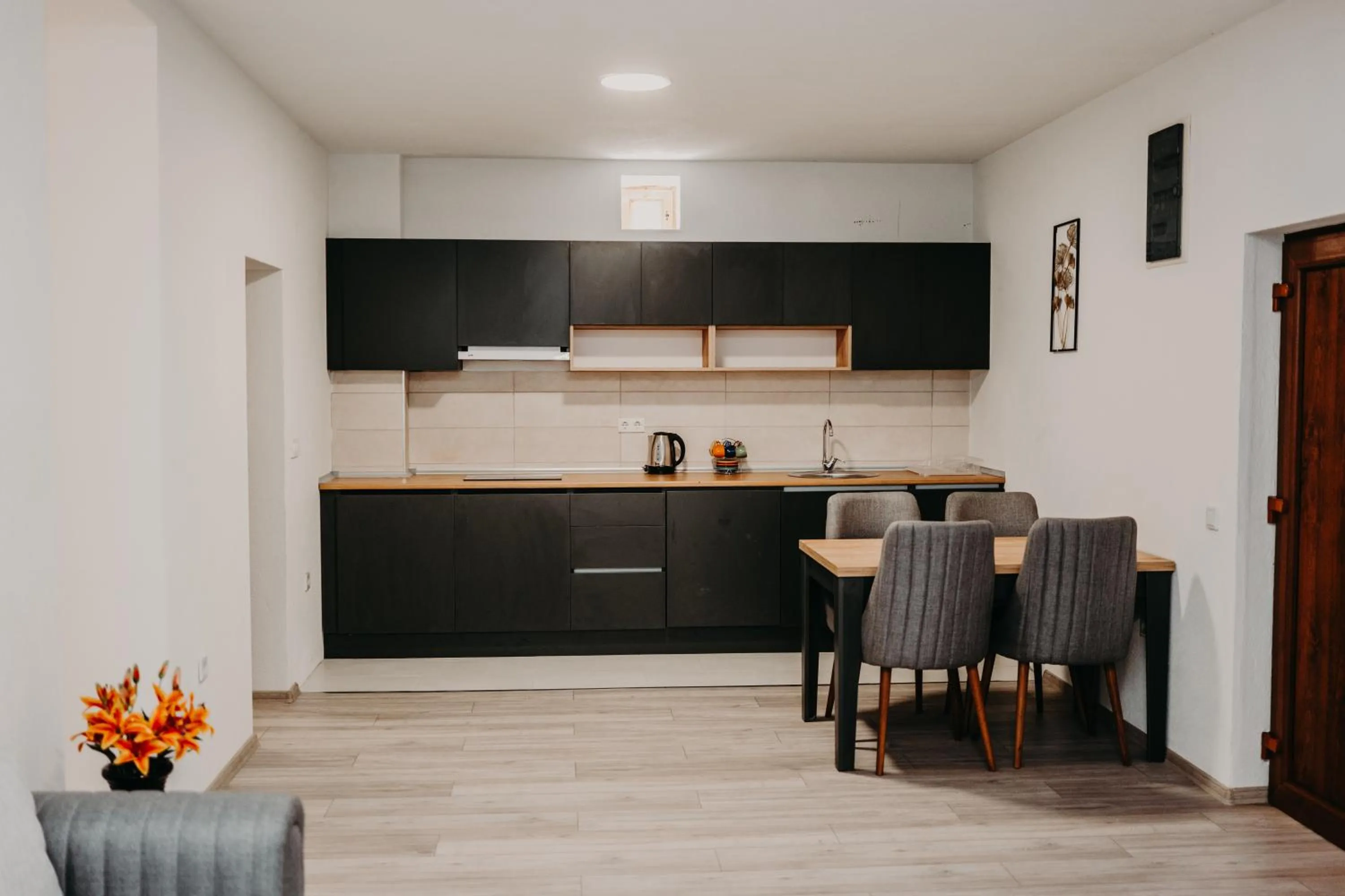 Kitchen or kitchenette in Hotel Noor Konjic