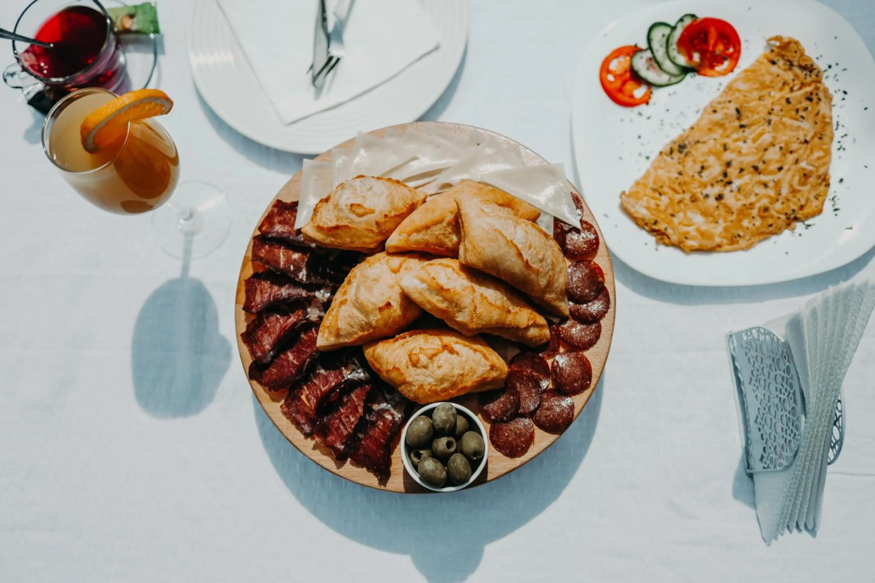 Food and drinks in Hotel Noor Konjic