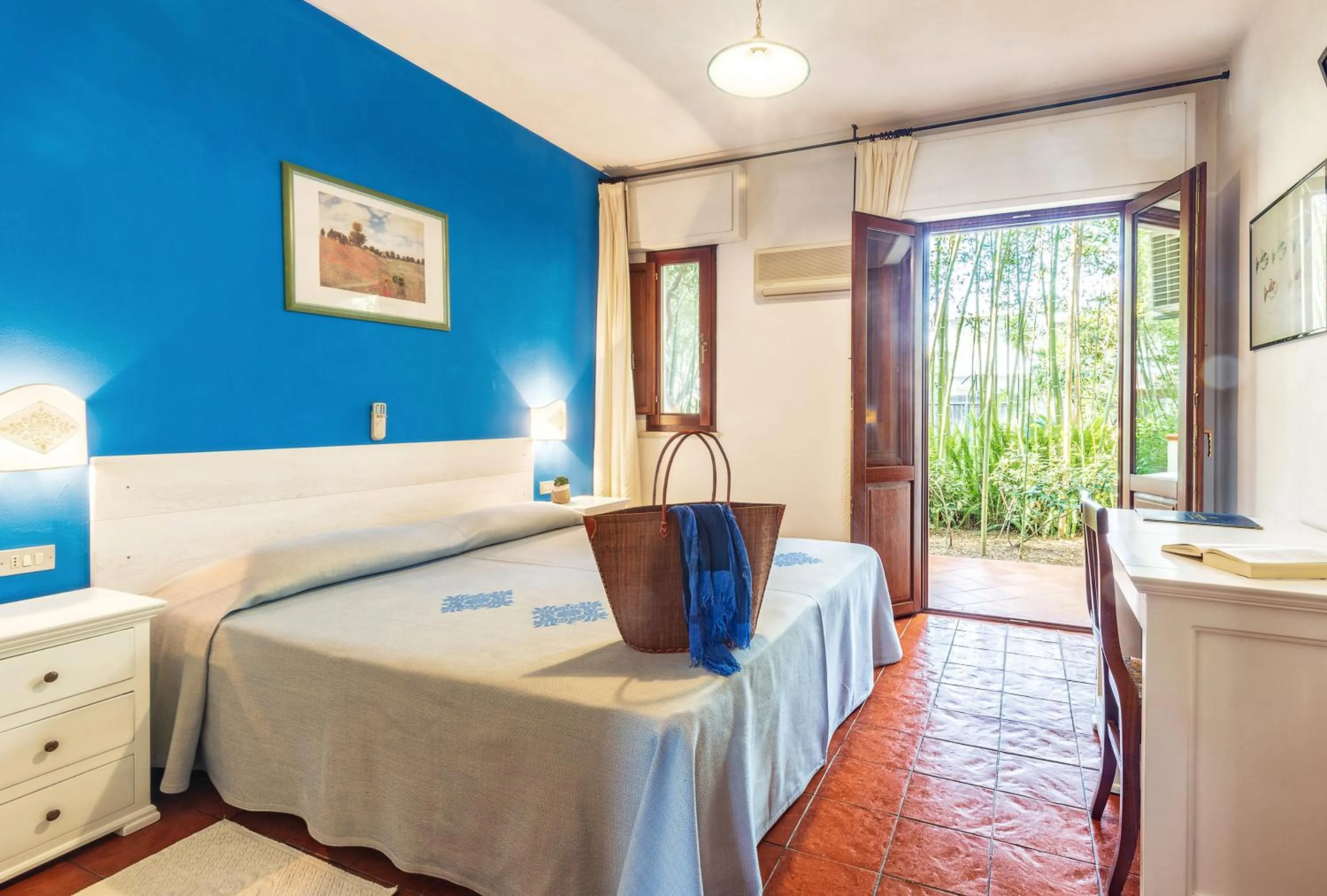 Bed in Hotel Santa Maria