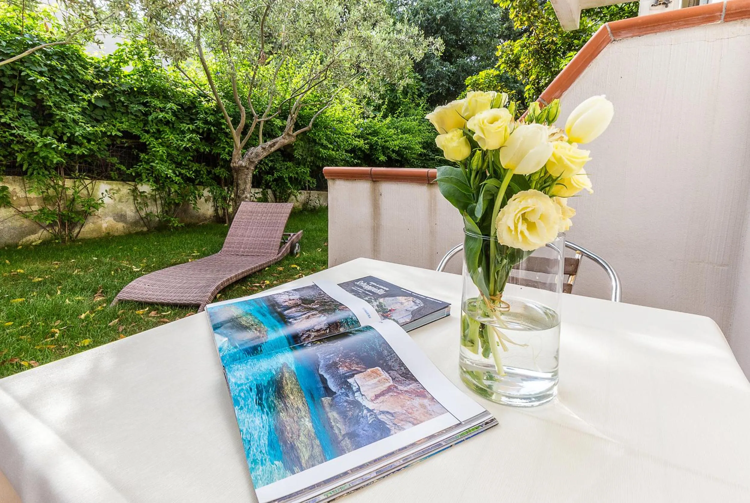 Balcony/Terrace in Hotel Santa Maria