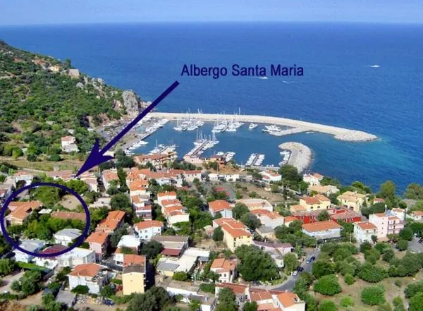 Property building in Hotel Santa Maria