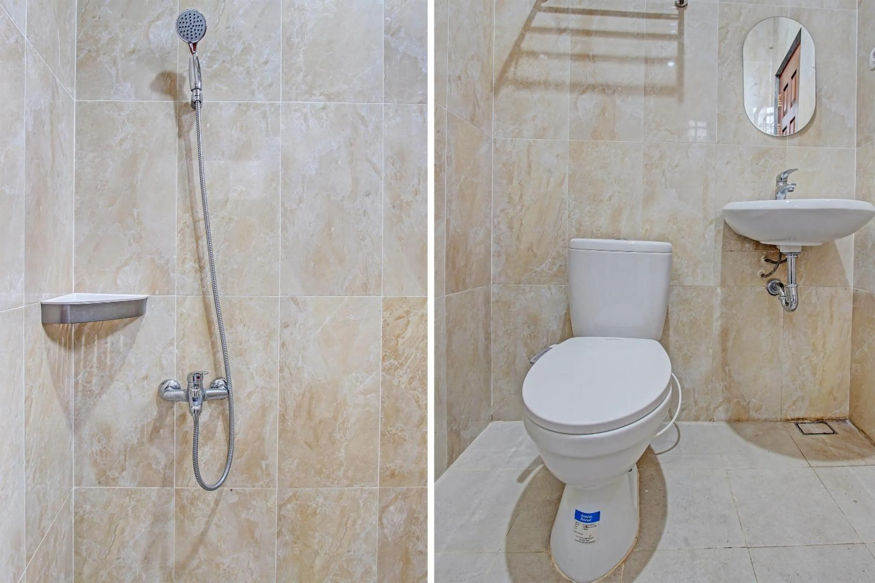 Bathroom in Collection O 91629 Ndalem Abhirama