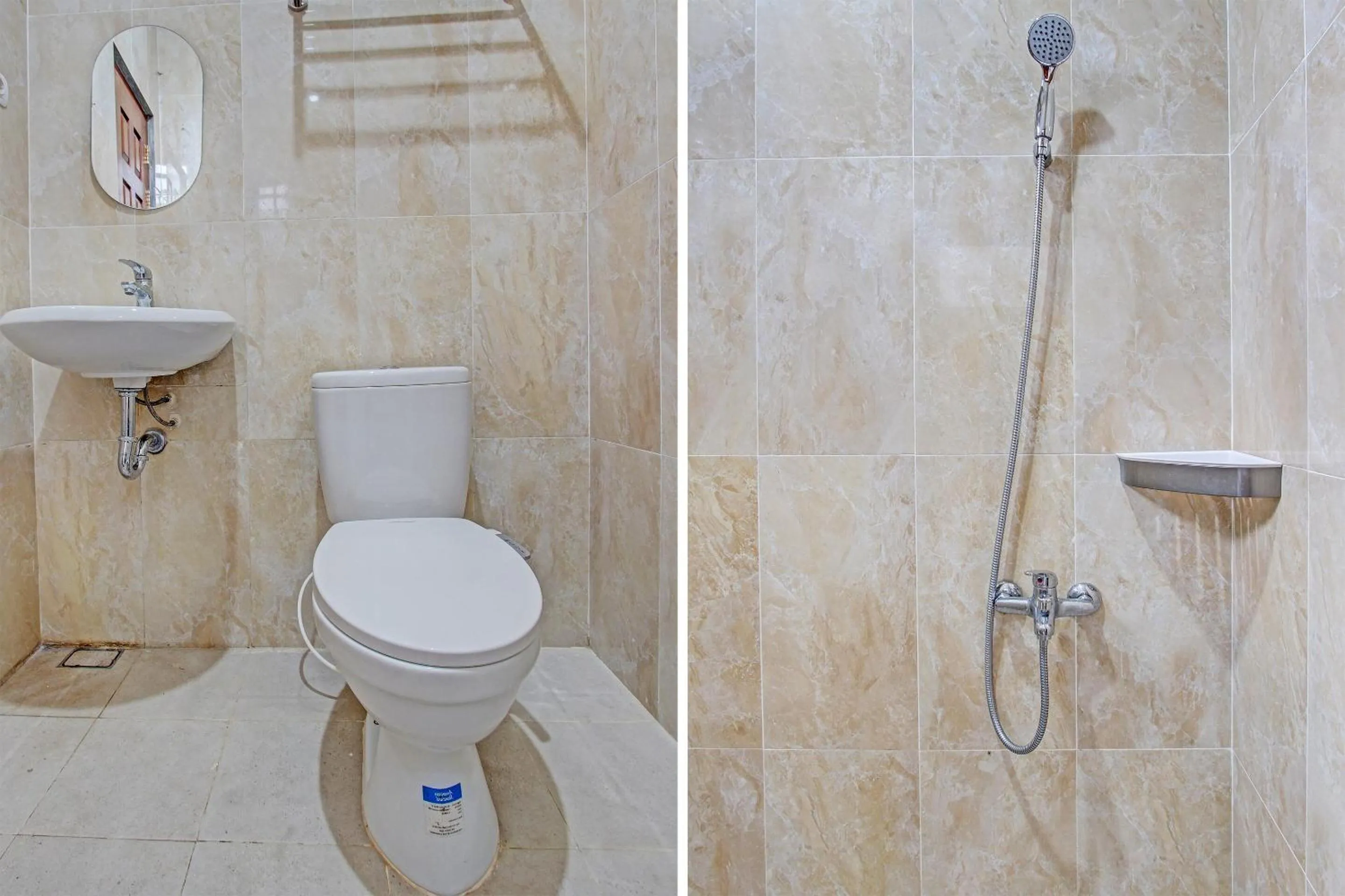 Bathroom in Collection O 91629 Ndalem Abhirama