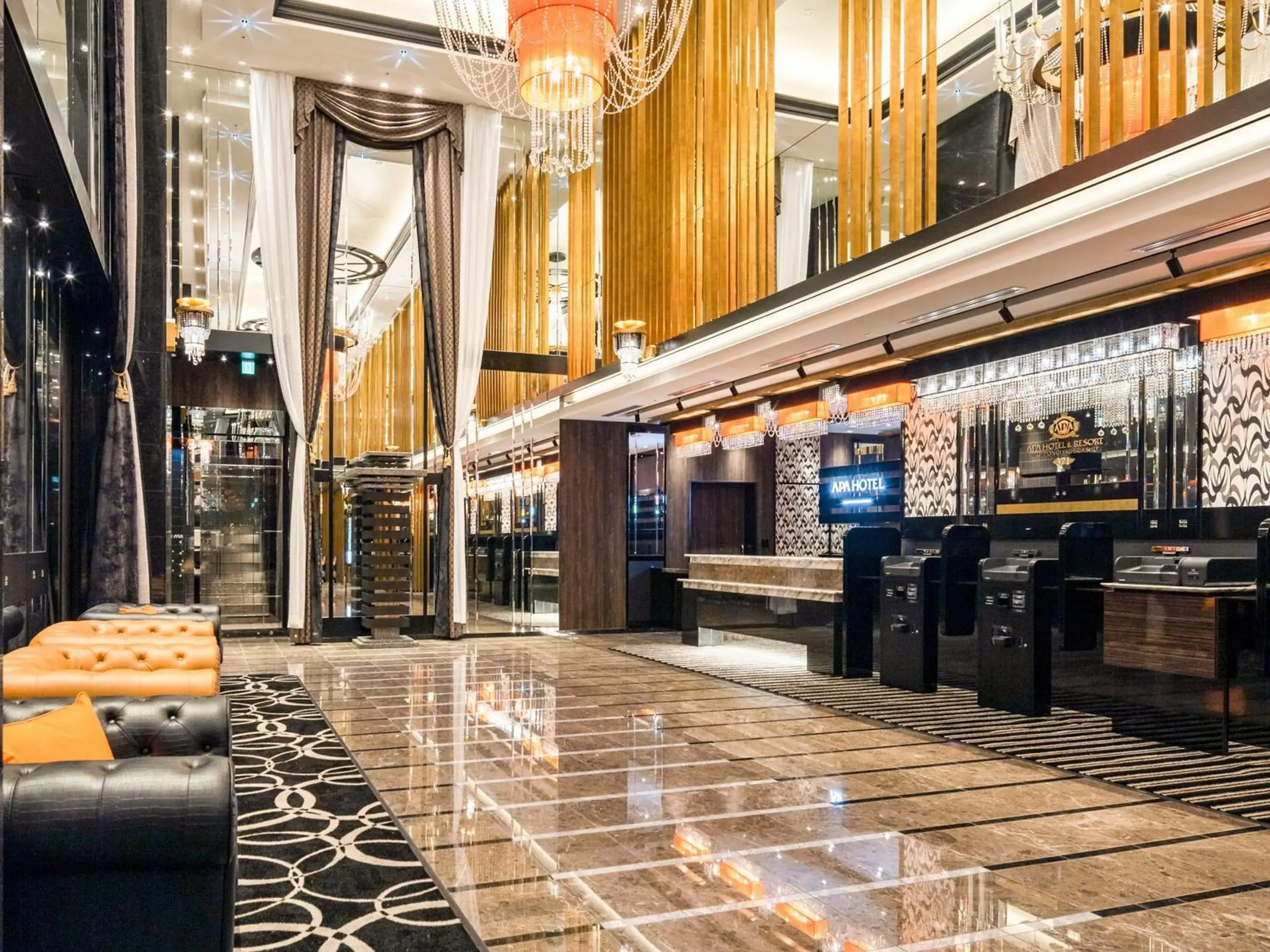 Lobby or reception in APA Hotel & Resort Roppongi Ekihigashi Lobby or reception in APA Hotel & Resort Roppongi Ekihigashi