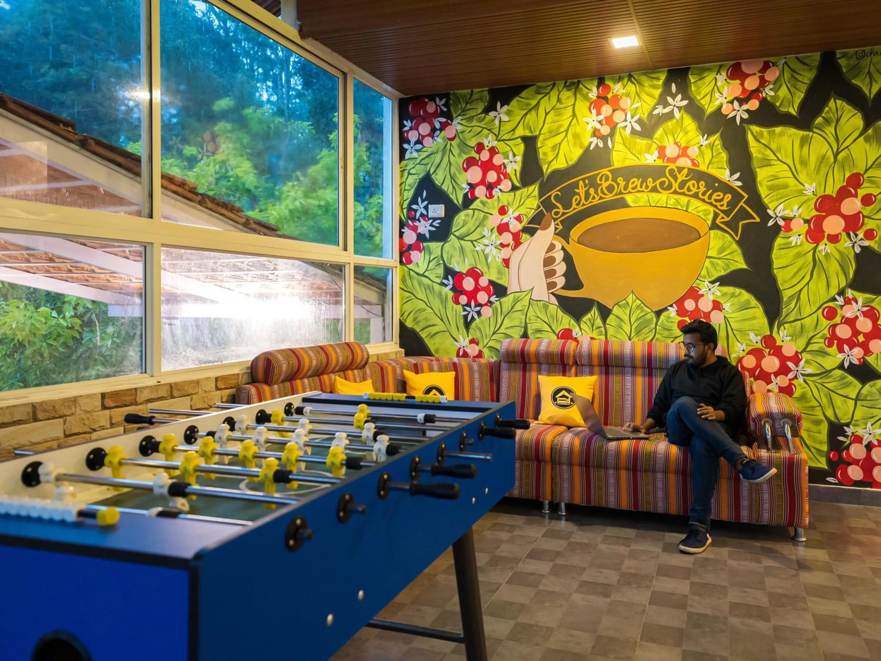 Game Room in The Hosteller Coorg, Madikeri