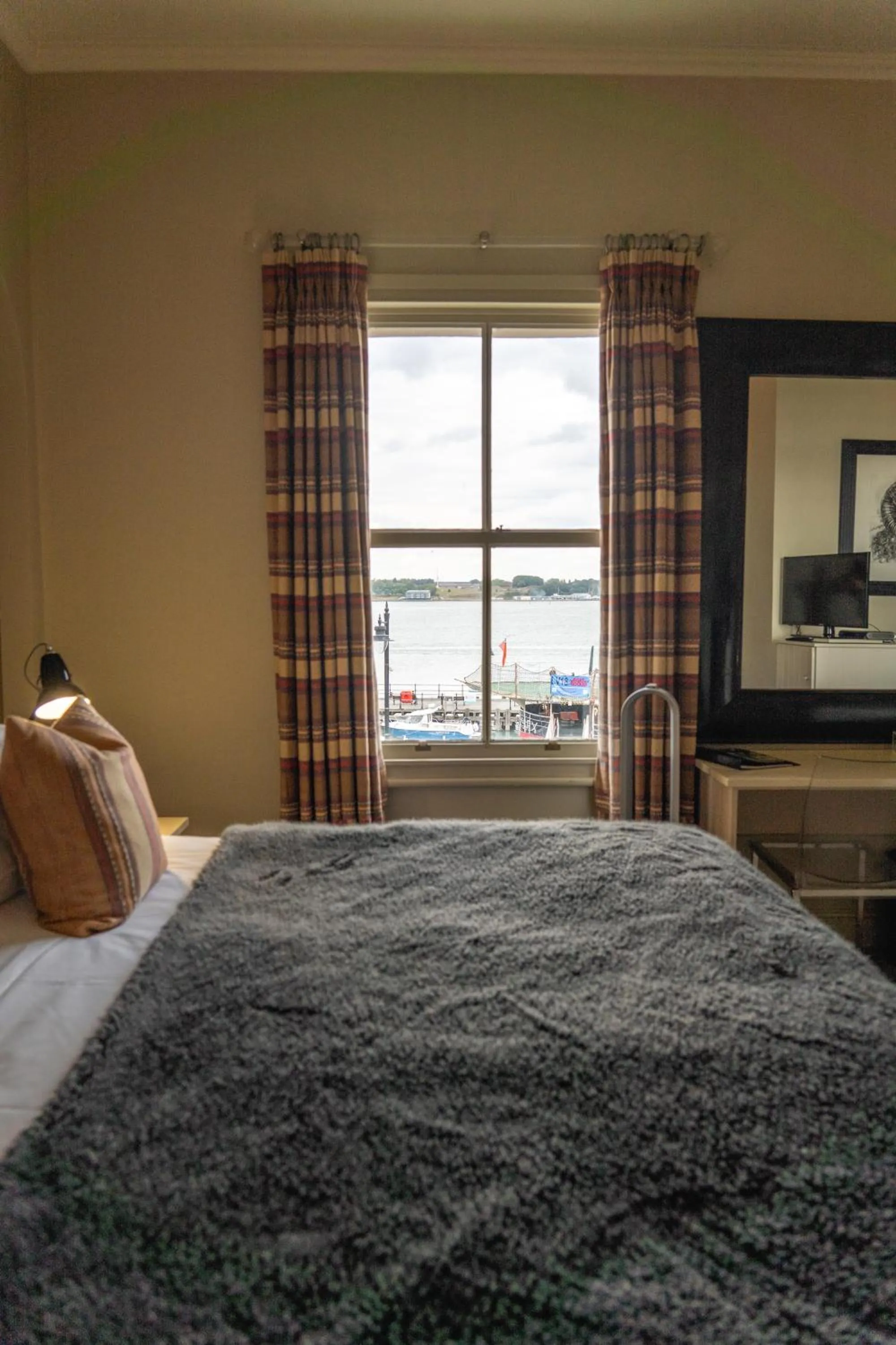 Bed in The Pier Hotel