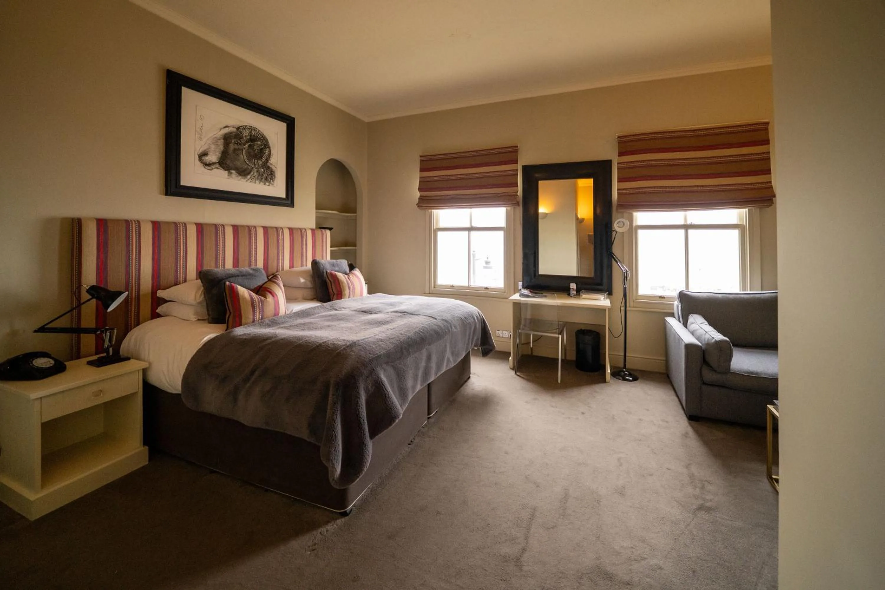 Bed in The Pier Hotel