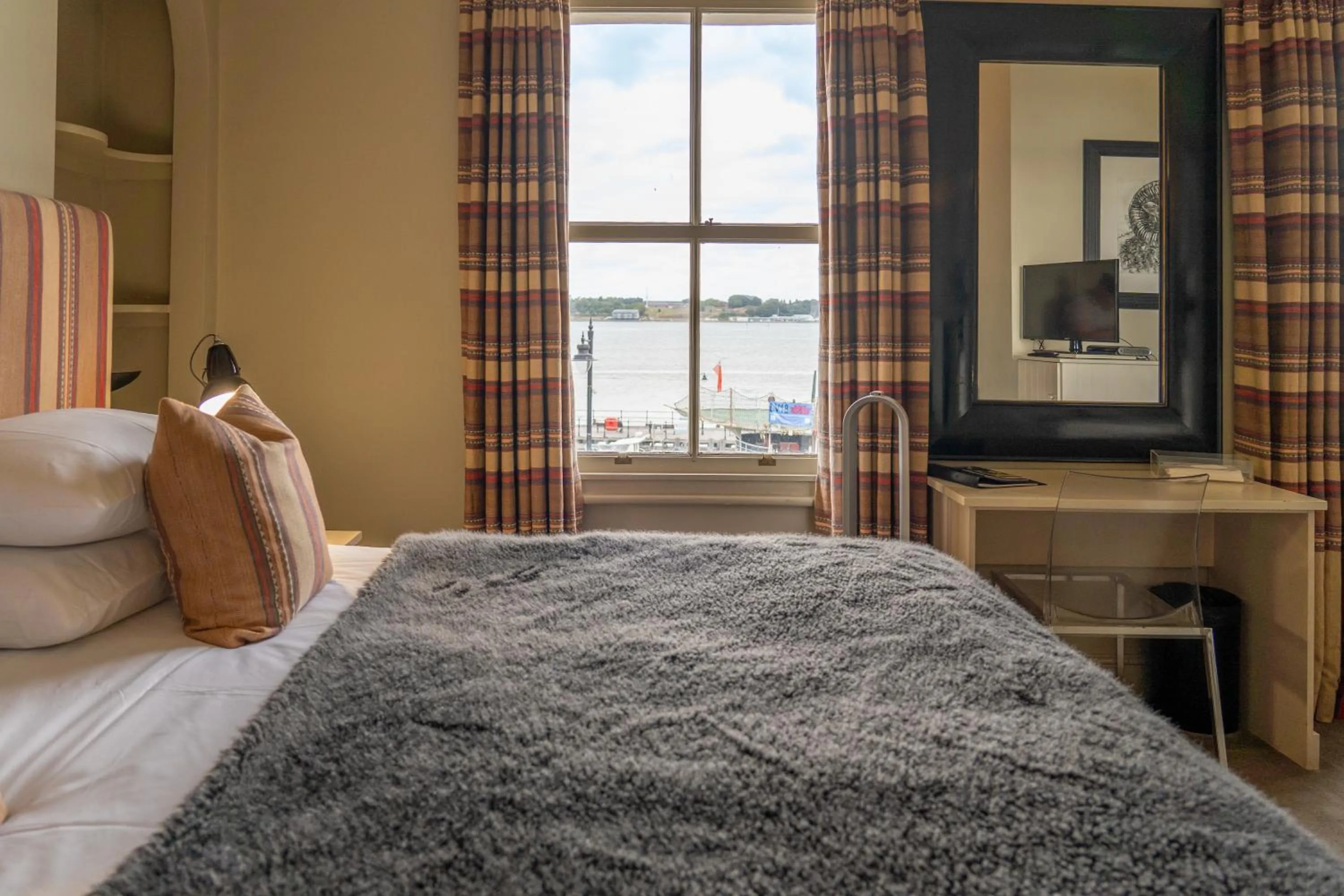 Bed in The Pier Hotel