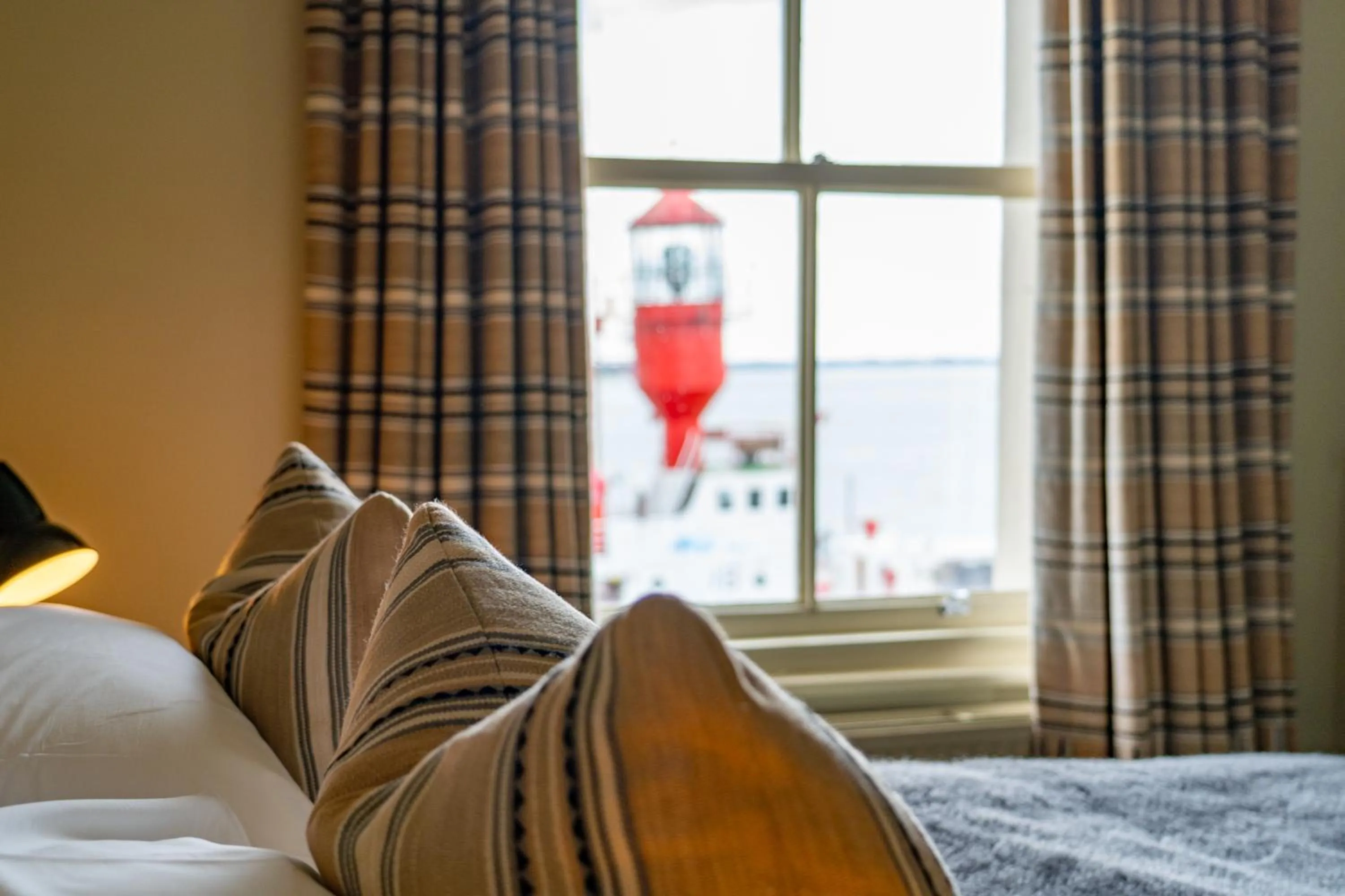Bed in The Pier Hotel