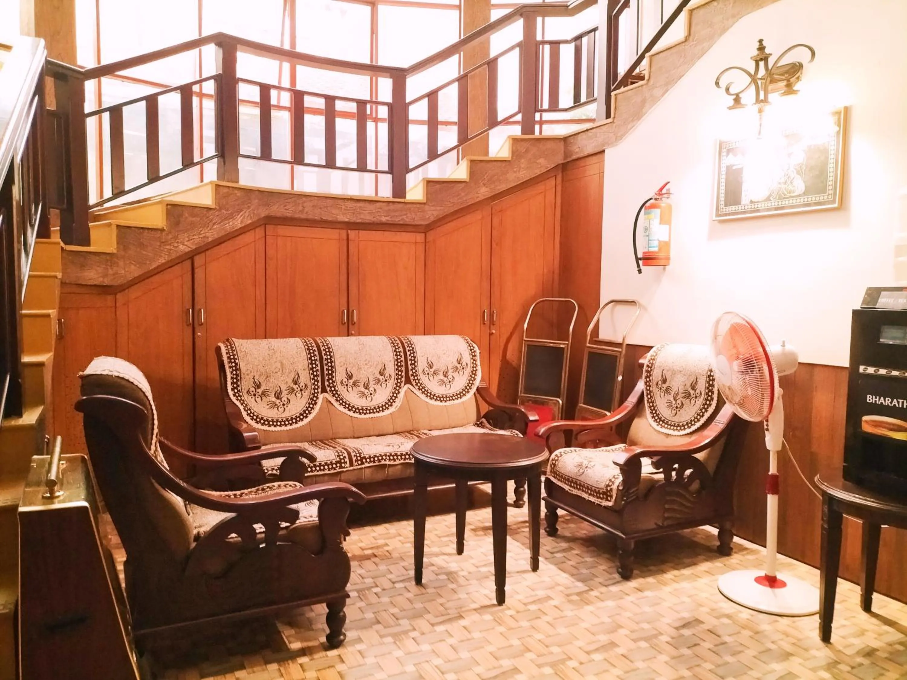 Seating area in Hotel Bright Heritage