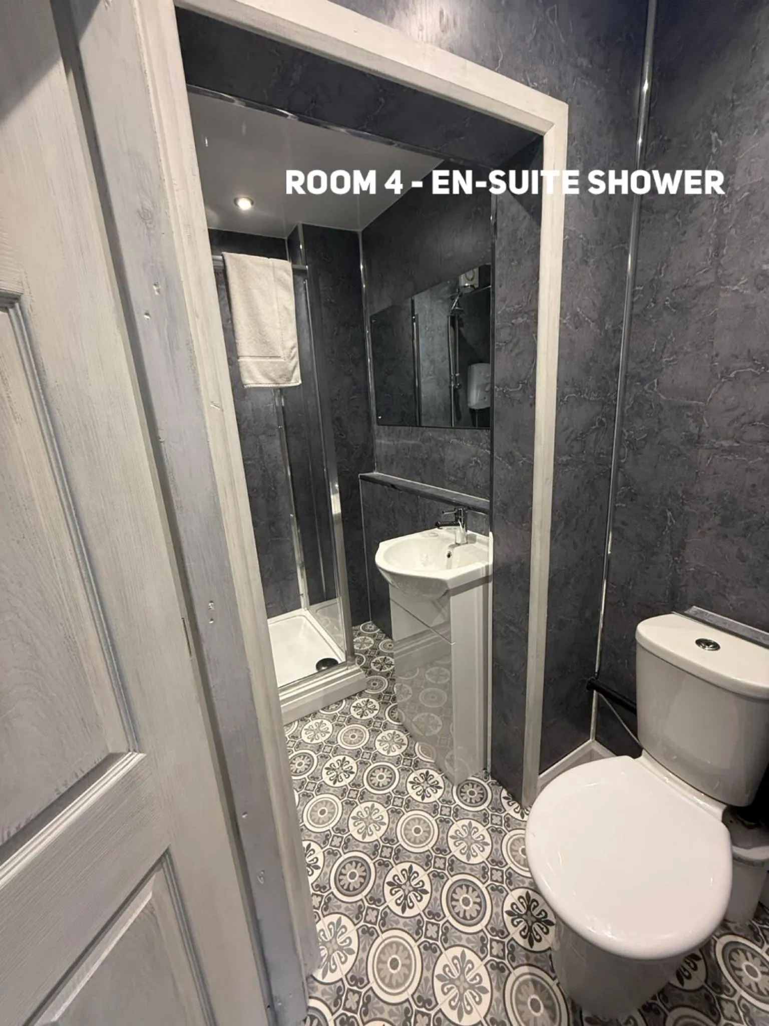 Shower in The Endeavour