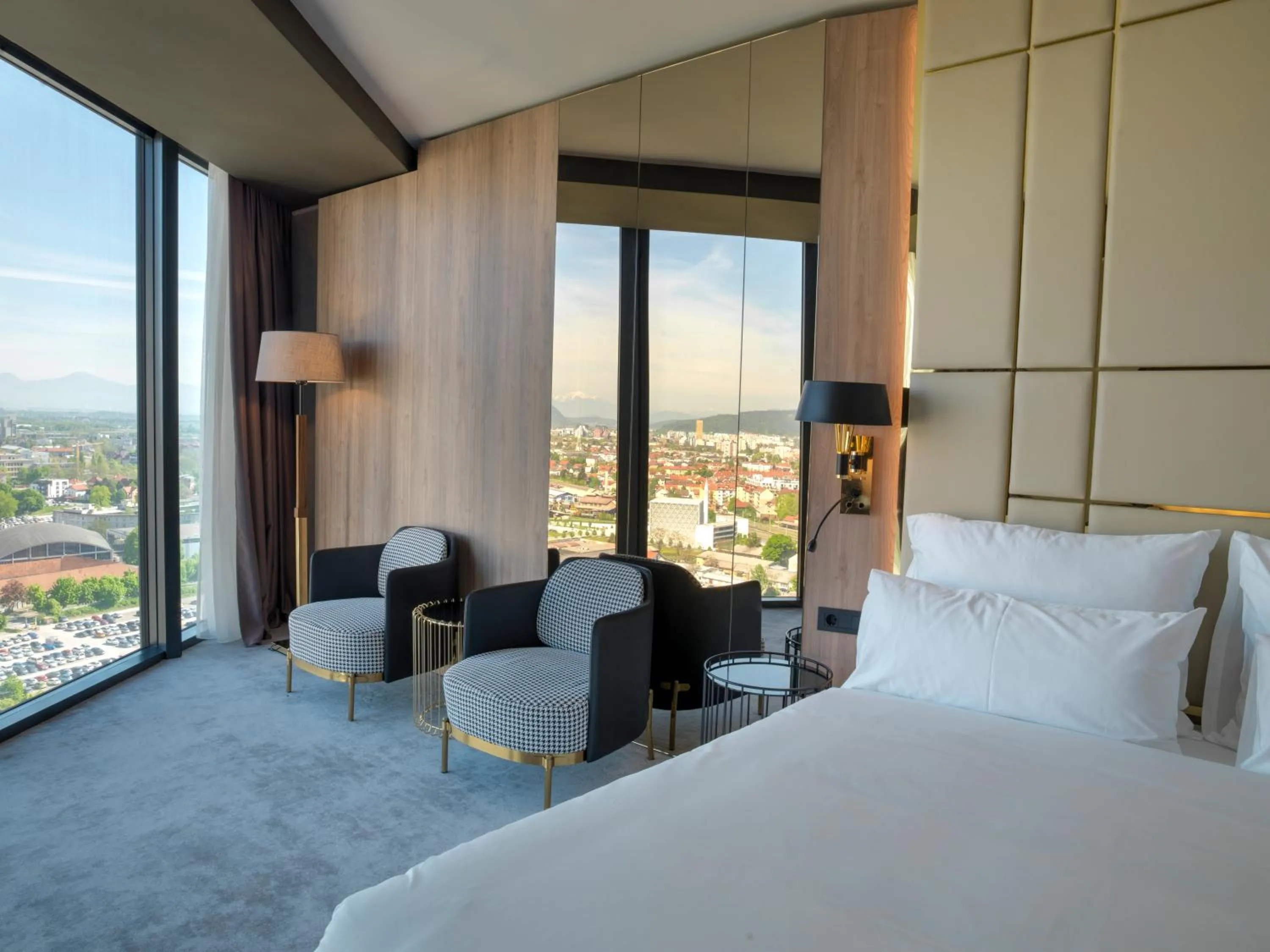 Bed in Grand Plaza Hotel & Congress Center