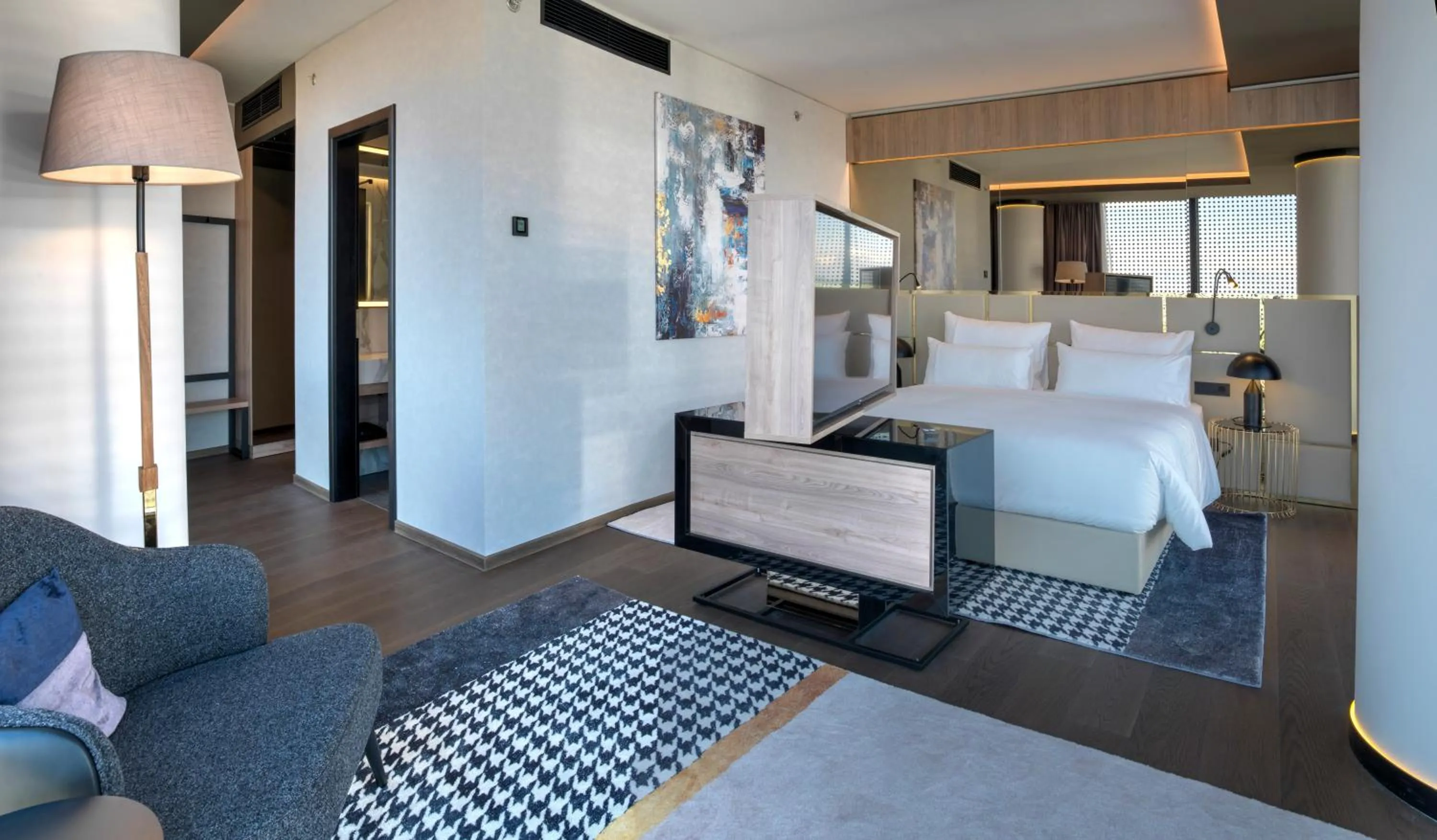 Bed in Grand Plaza Hotel & Congress Center