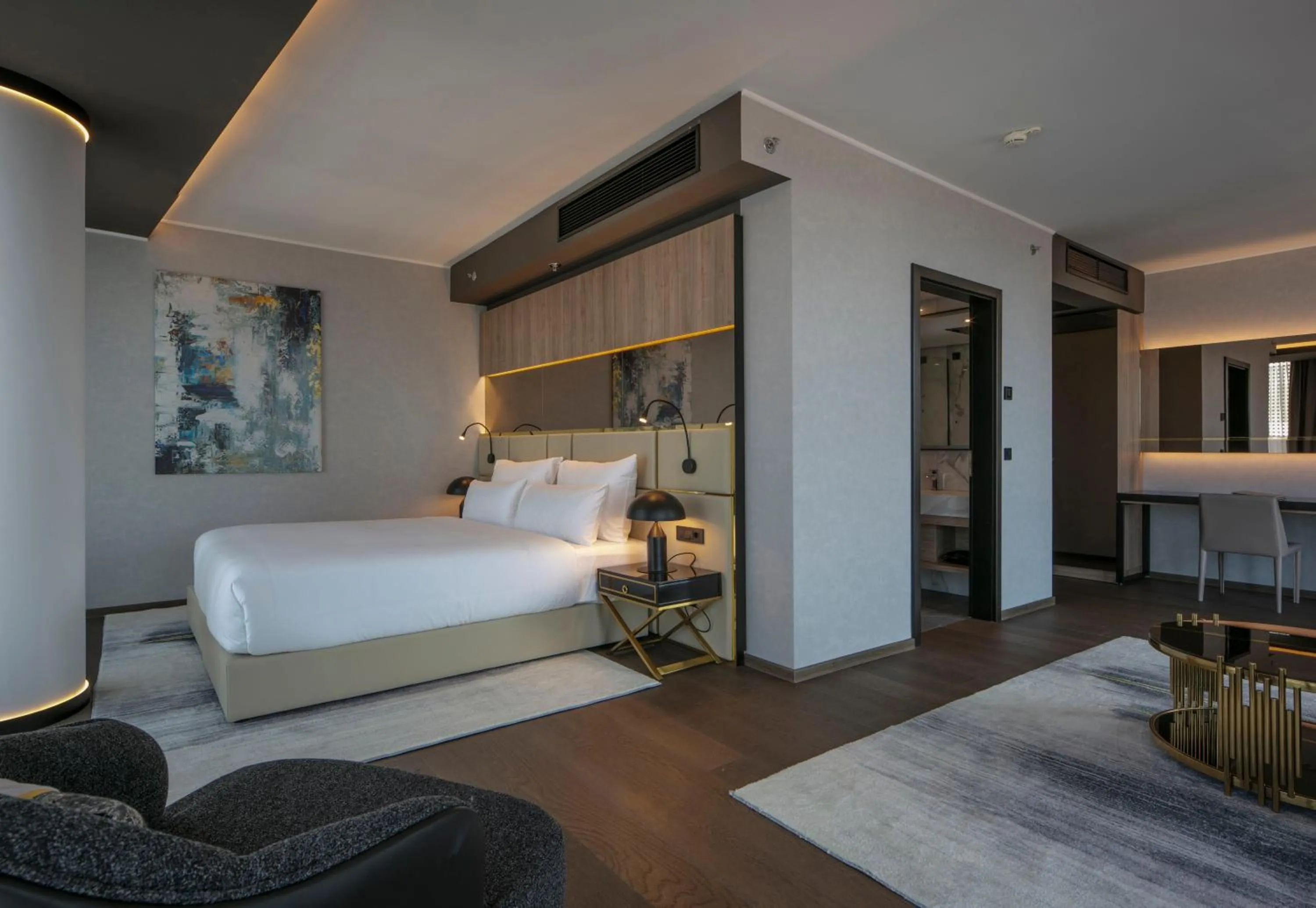 Bed in Grand Plaza Hotel & Congress Center