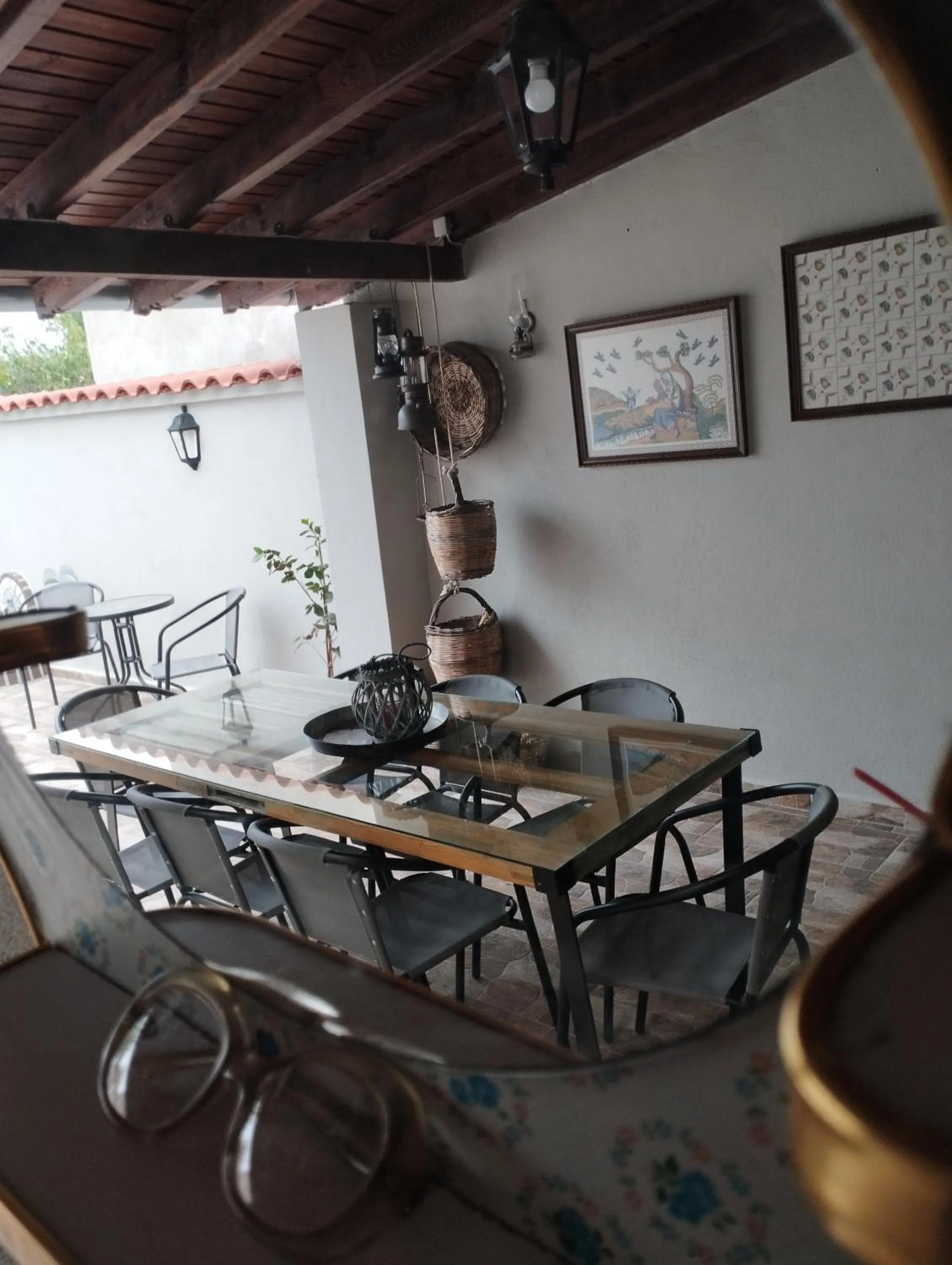 Patio in Romilia Guesthouse