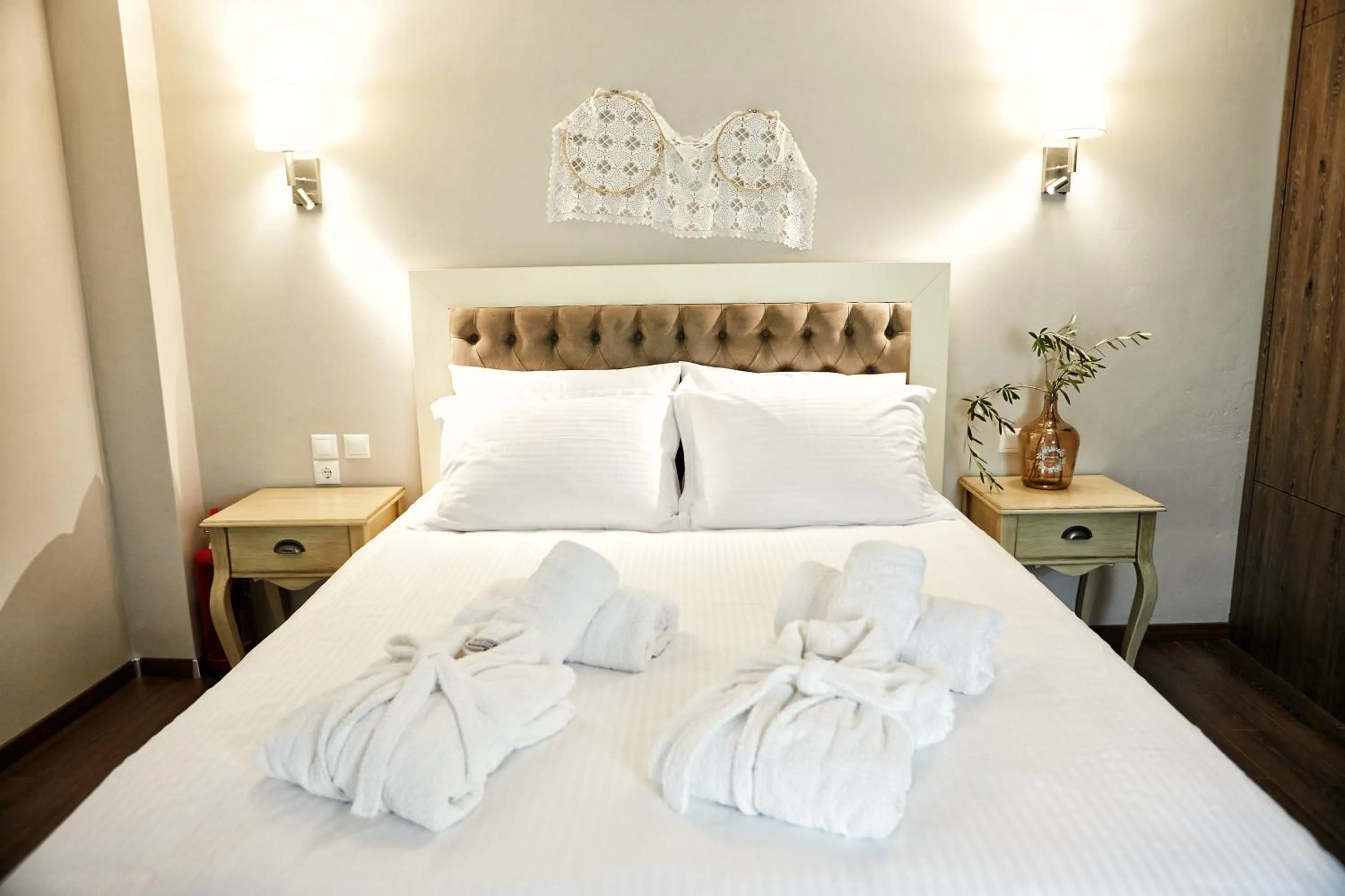 Bedroom, Bed in Romilia Guesthouse